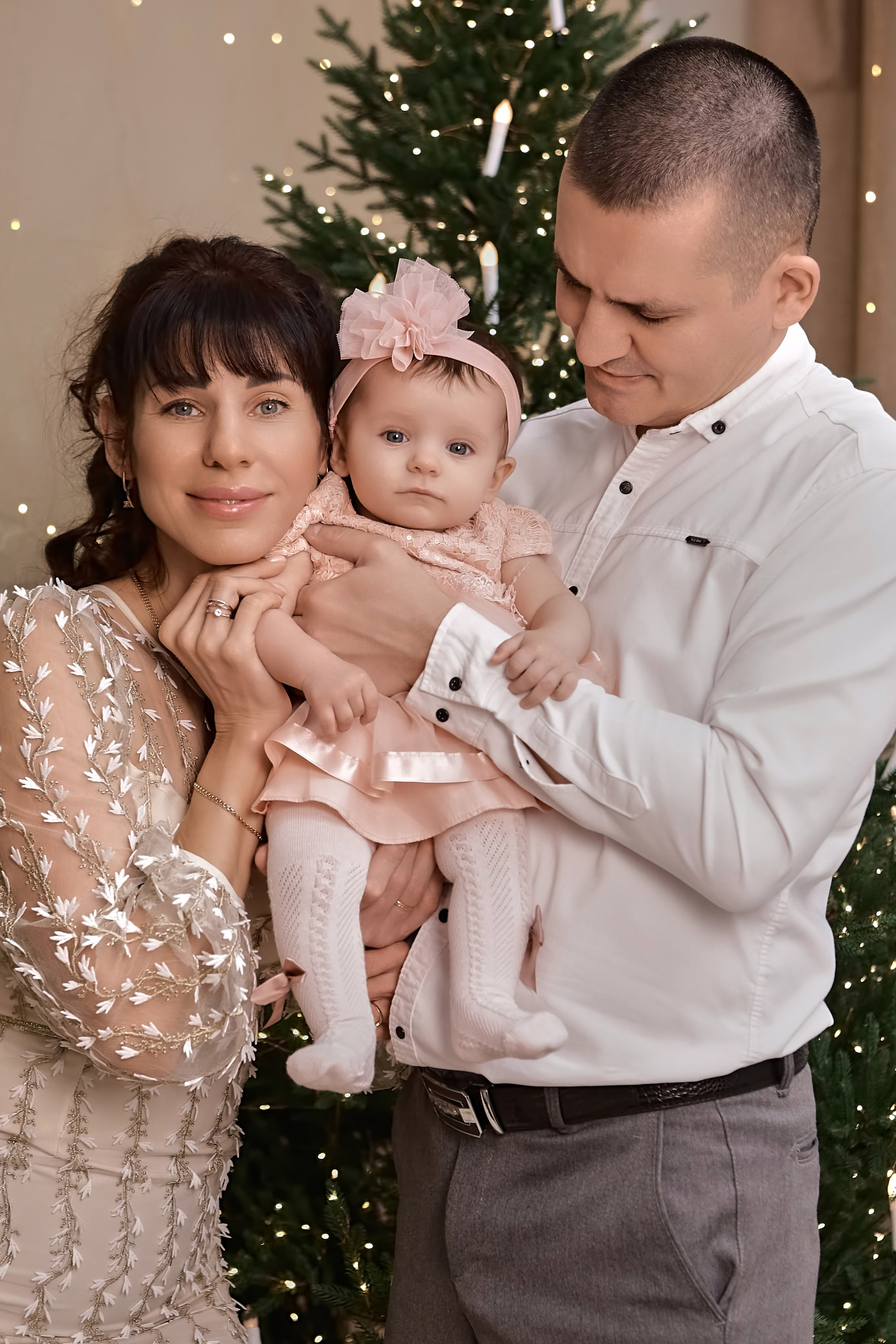 Семейная новогодняя фотосессия. Семейный и свадебный фотограф в Краснодаре Михеева Светлана