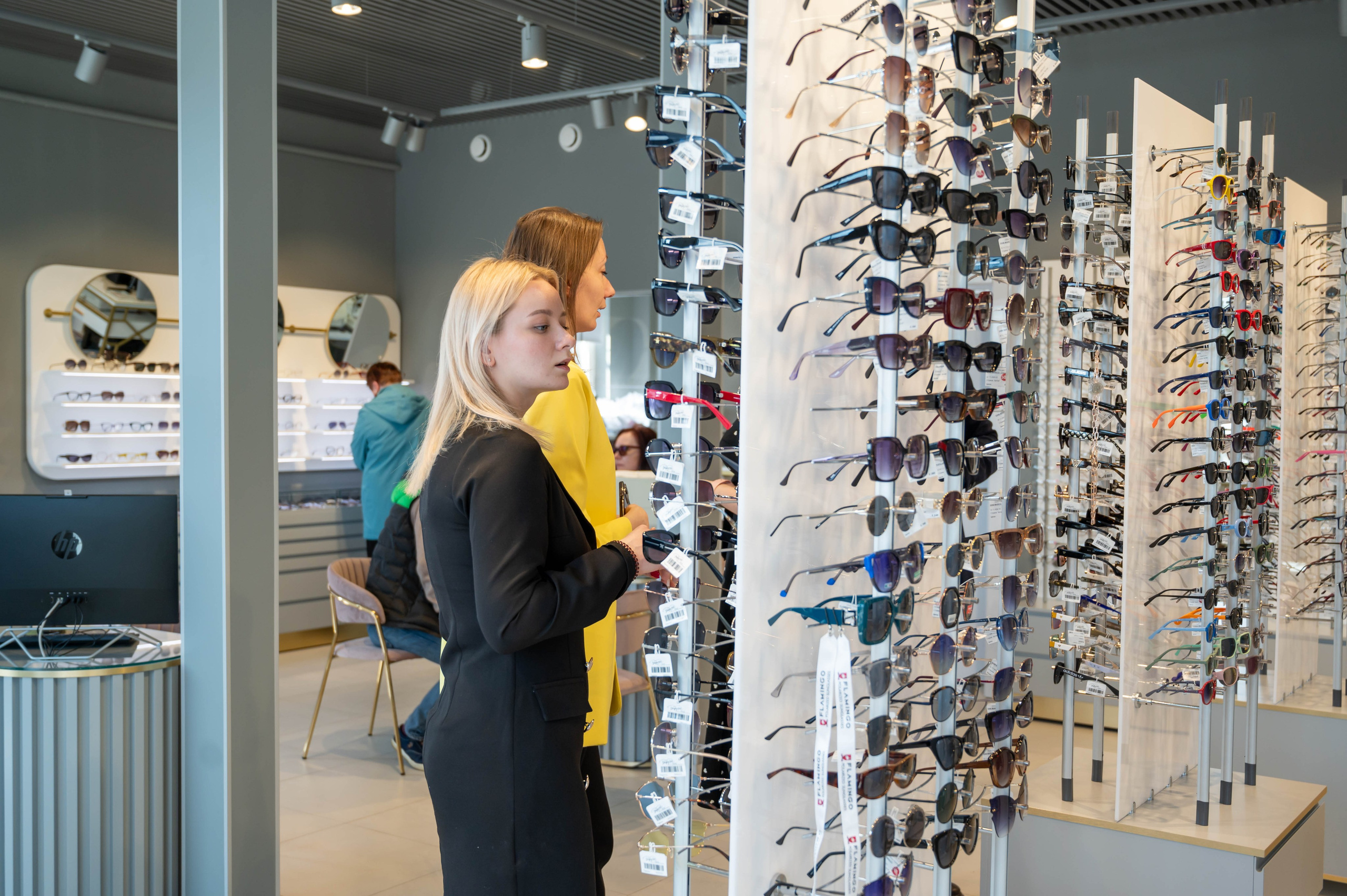 Съёмка открытия оптики