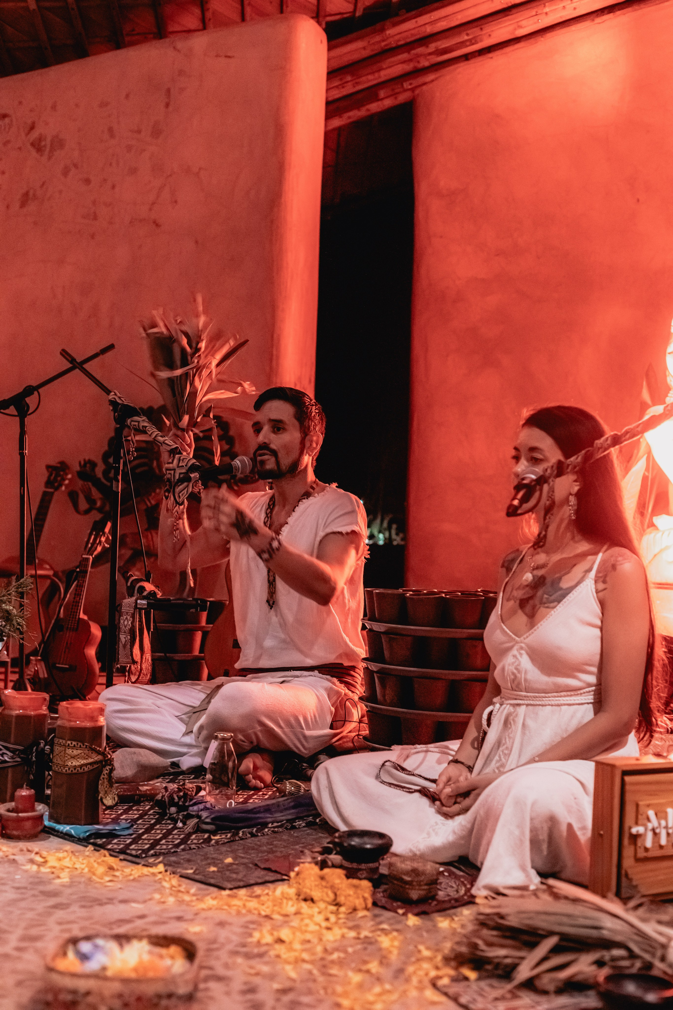 Cacao ceremony Full moon jan w Juan. Mariam Bagdasaryan