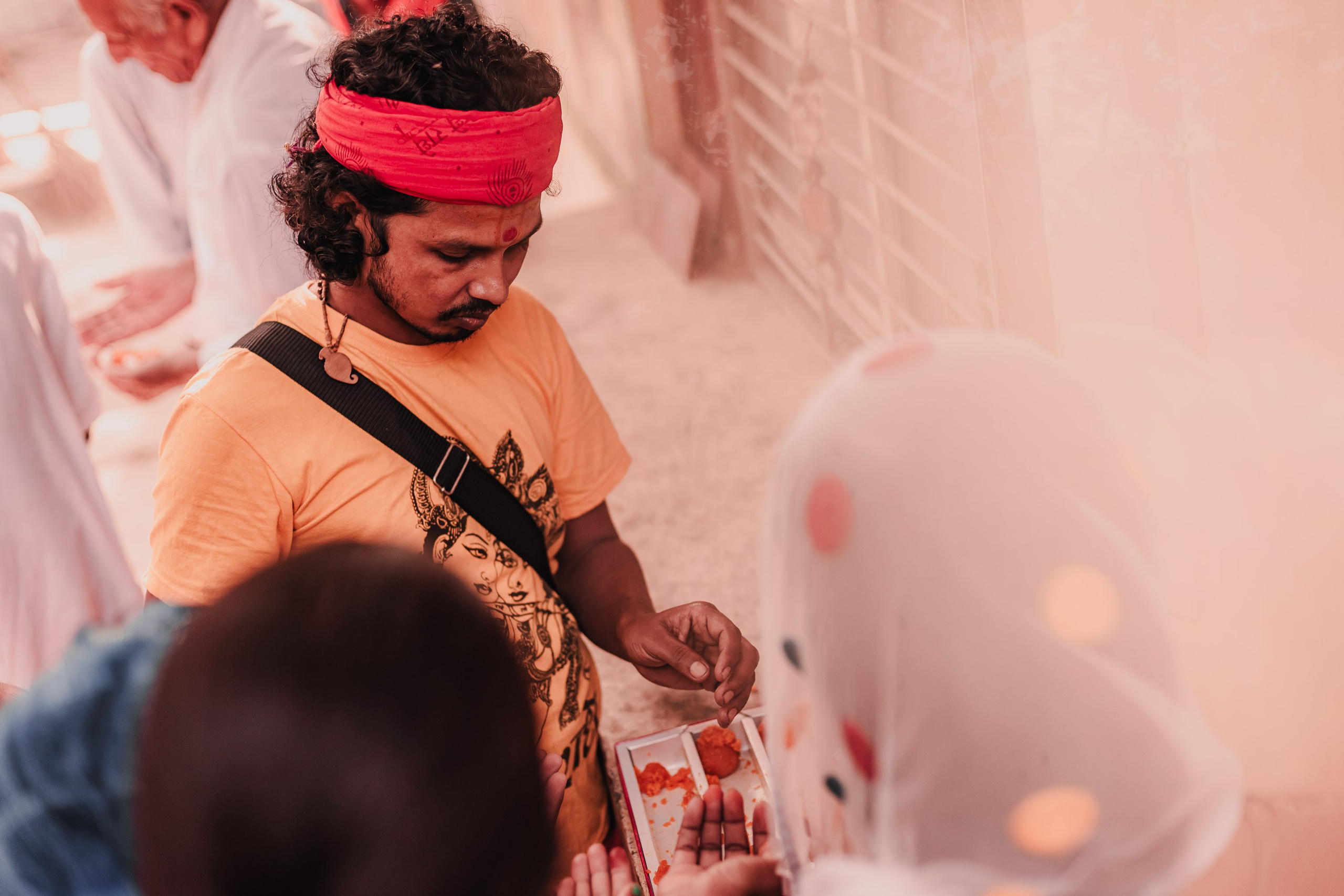 Lakshmi pooja in India. Mariam Bagdasaryan