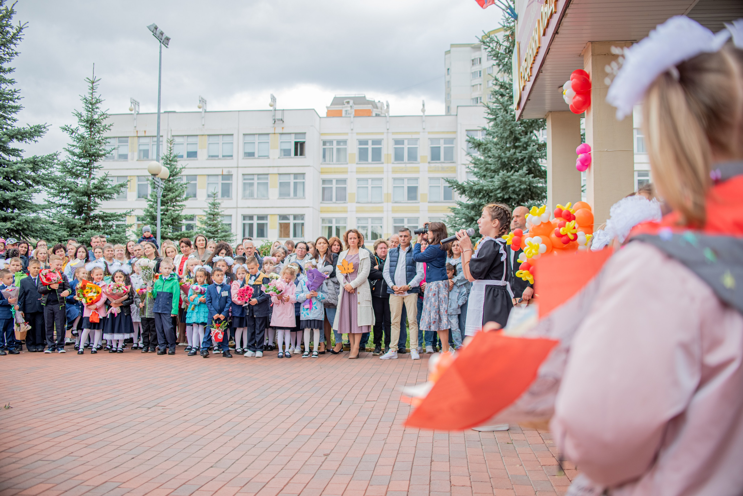 1 «Б» в 29 школе, Балашиха. Свадебный и семейный фотограф Екатерина Пушан. Москва, Балашиха, Железнодорожный, Солнечногорск