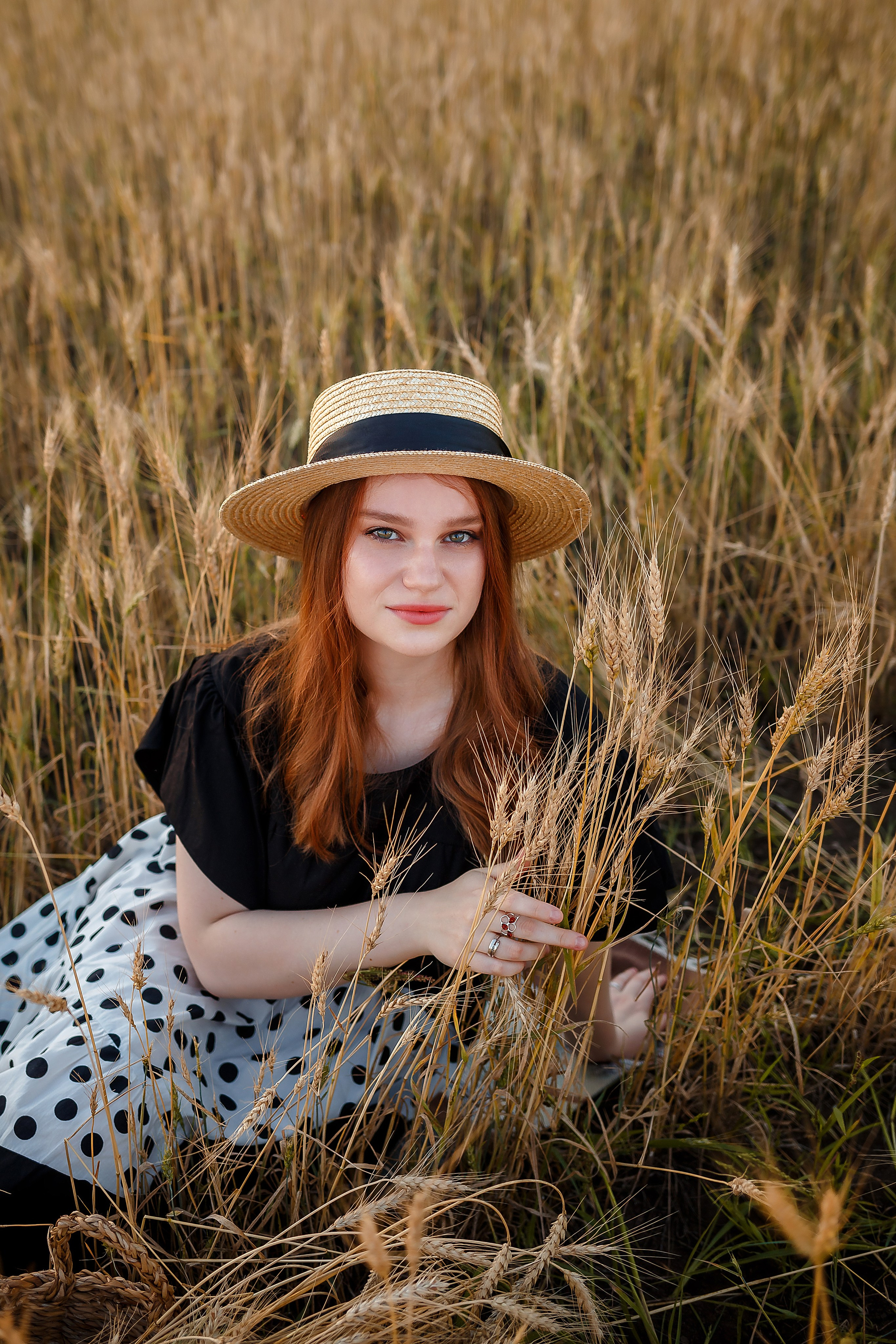 Однажды в поле. Семейный фотограф в Саратове Юлия Охотникова