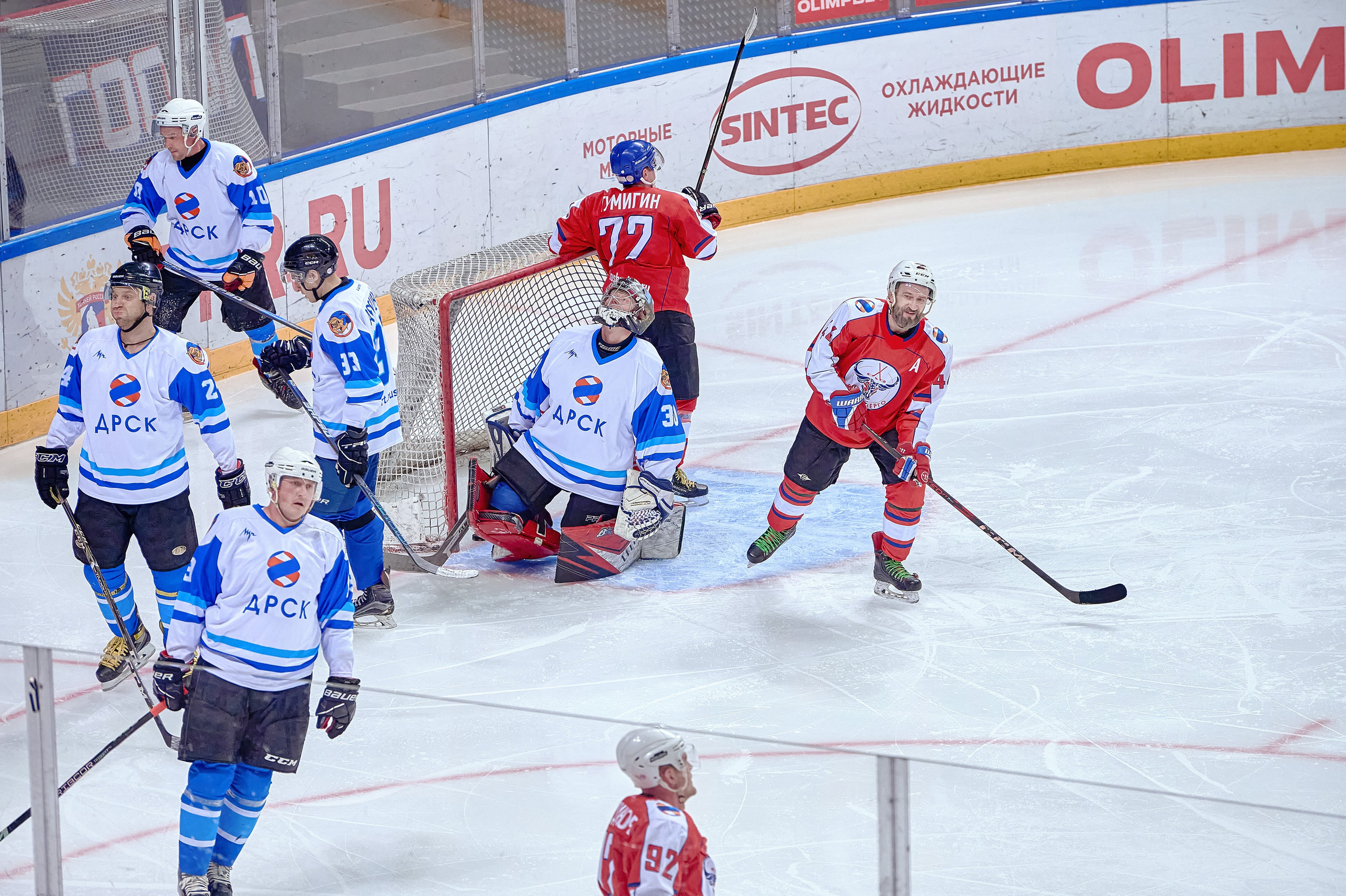 Платинум Арена — Хоккей — РусГидро. Фотограф Яковлев Роман — Красноярск