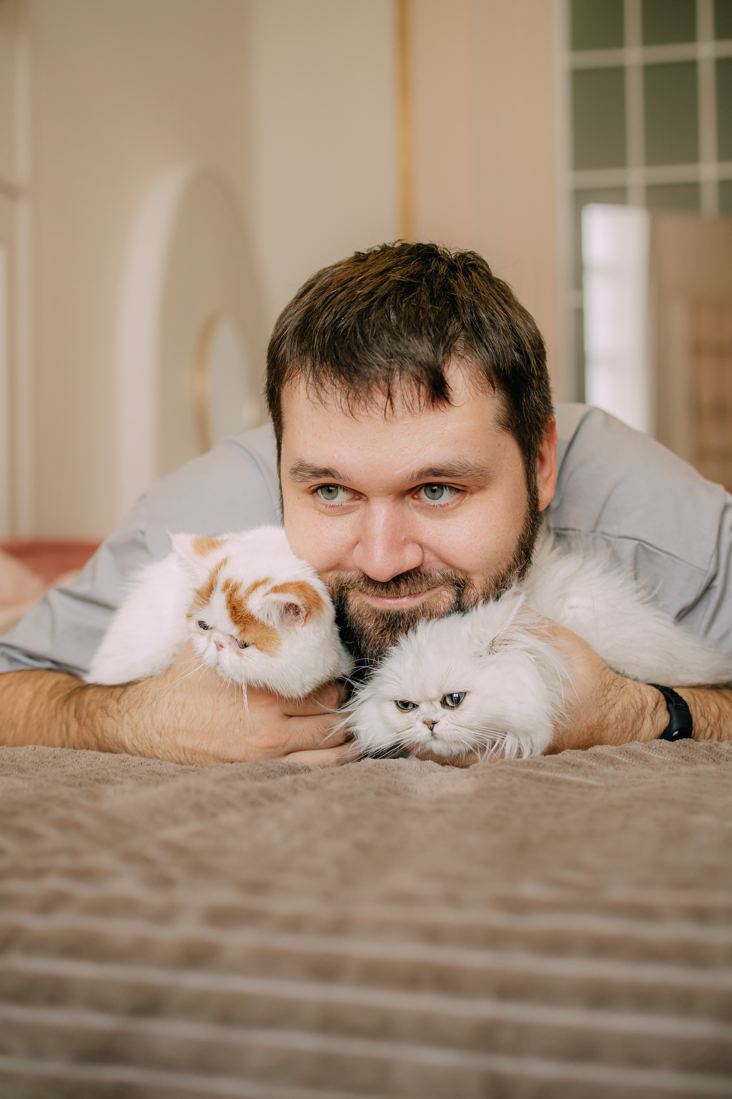 Султан, Мэй Мэй и Шанталь и их семья