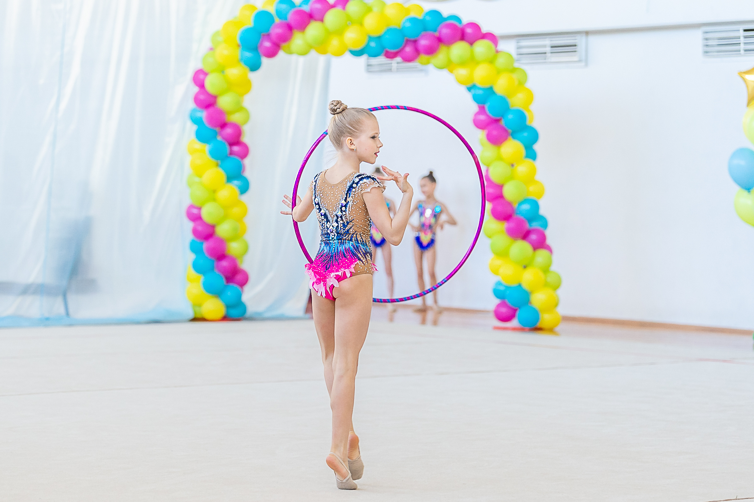 Соревнования по художественной гимнастике «Краски весны -2019». Спортивный и репортажный фотограф в Санкт-Петербурге Алексей Ковалев