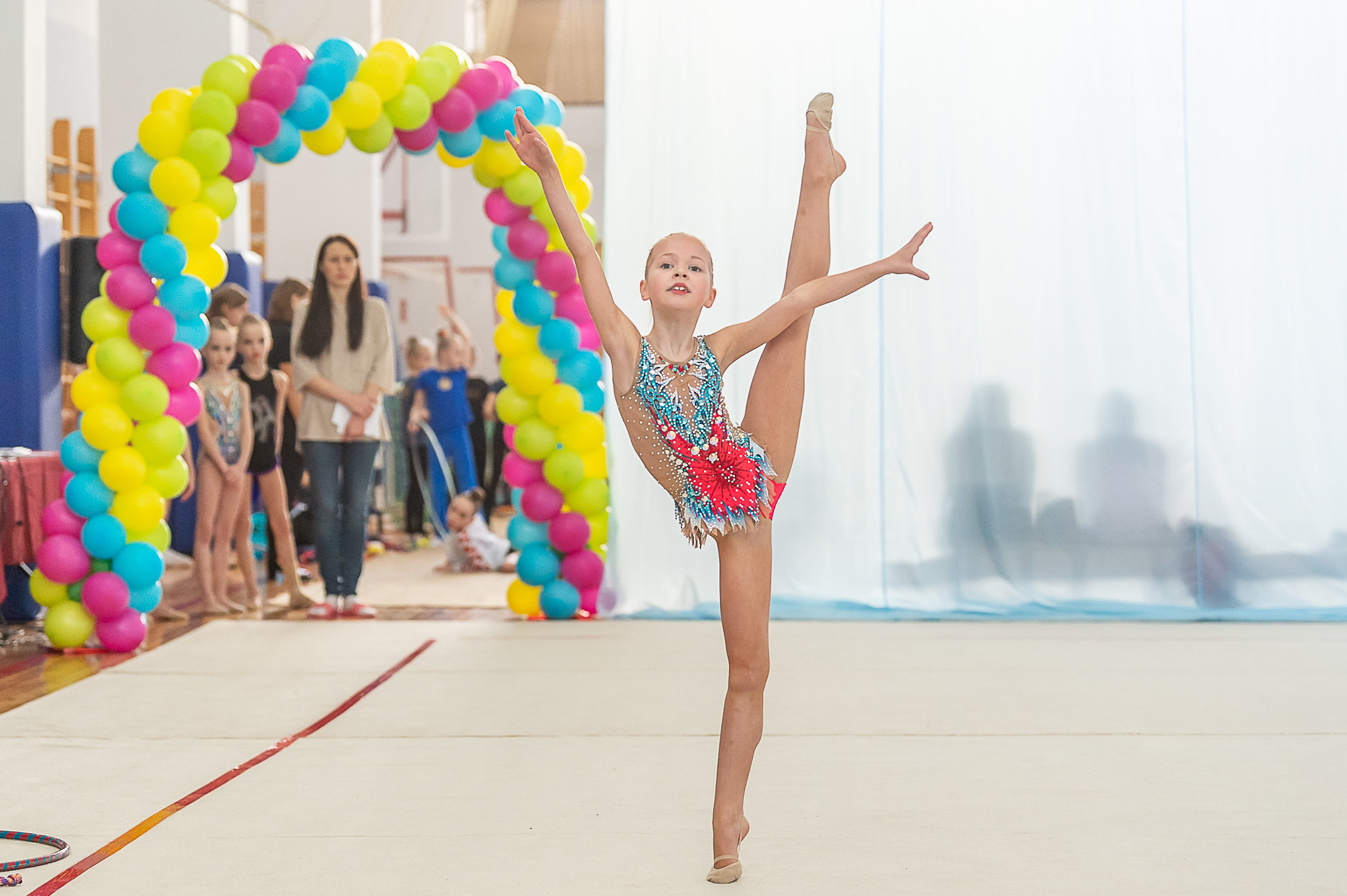 Соревнования по художественной гимнастике «Краски весны -2019». Спортивный и репортажный фотограф в Санкт-Петербурге Алексей Ковалев