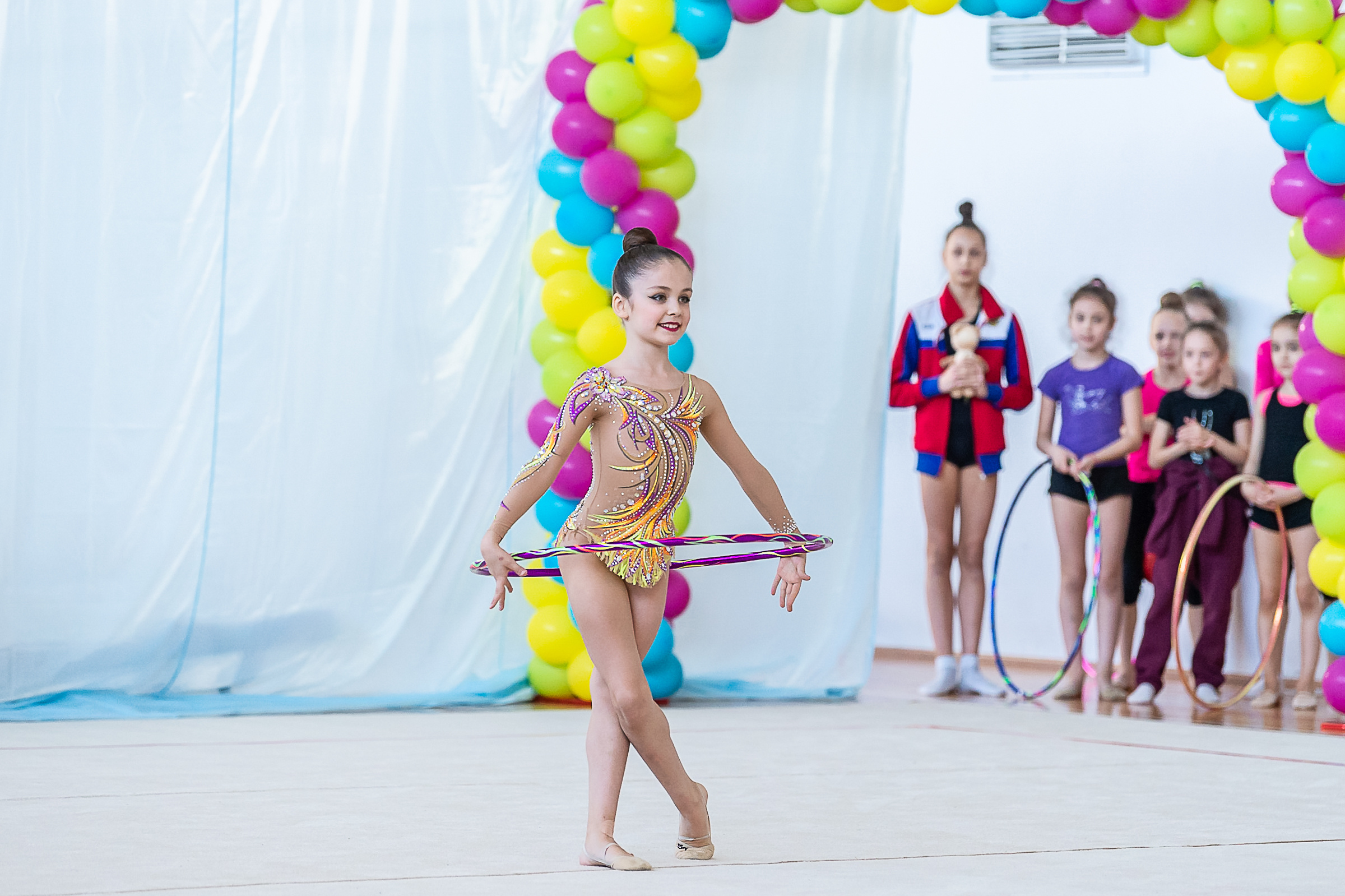 Соревнования по художественной гимнастике «Краски весны -2019». Спортивный и репортажный фотограф в Санкт-Петербурге Алексей Ковалев