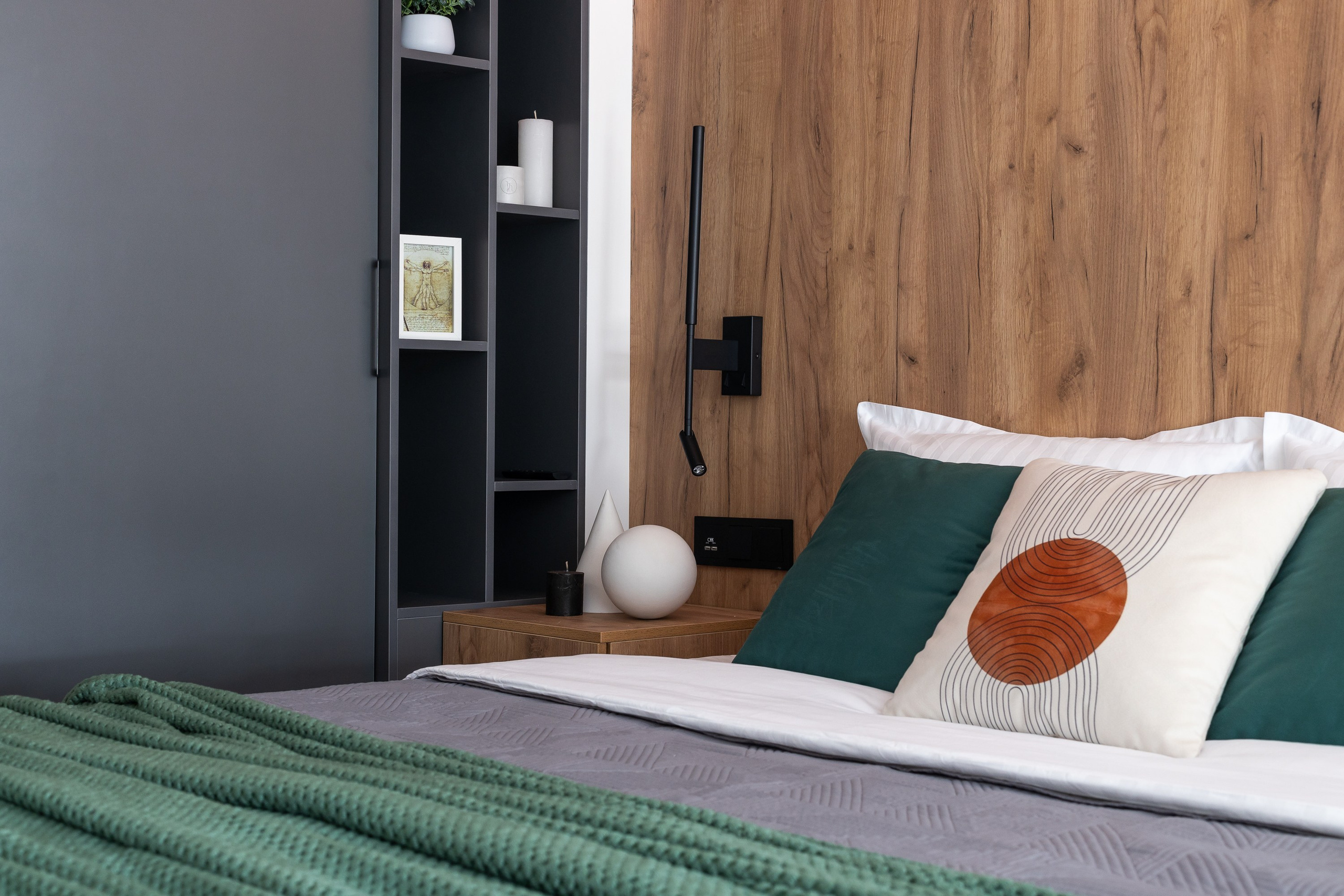 Апартаменты с антресолью. Интерьерный фотограф в Москве Роман Потапов