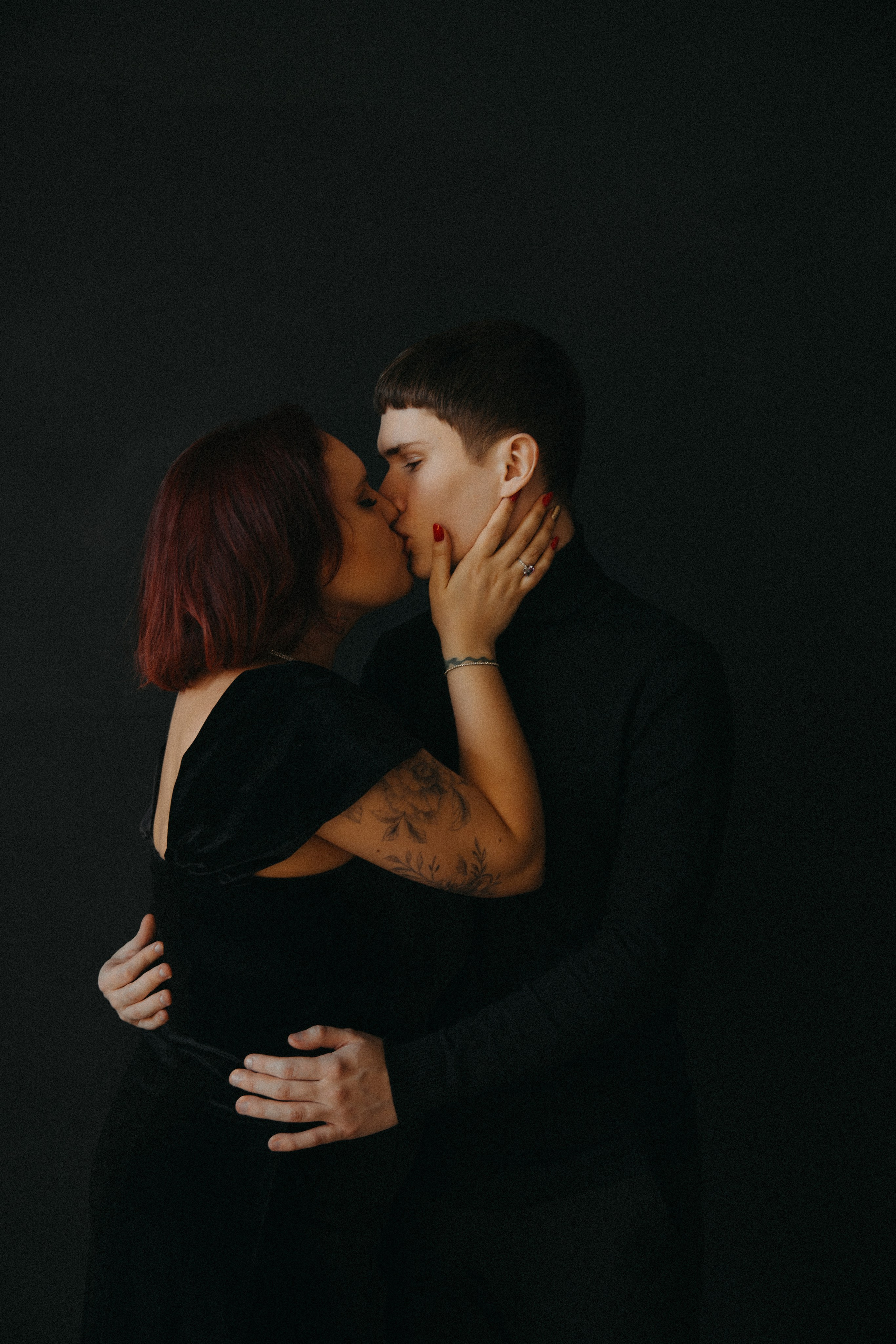 Цвет настроения чёрный. Свадебный фотограф в Новосибирске Анастасия Бантик