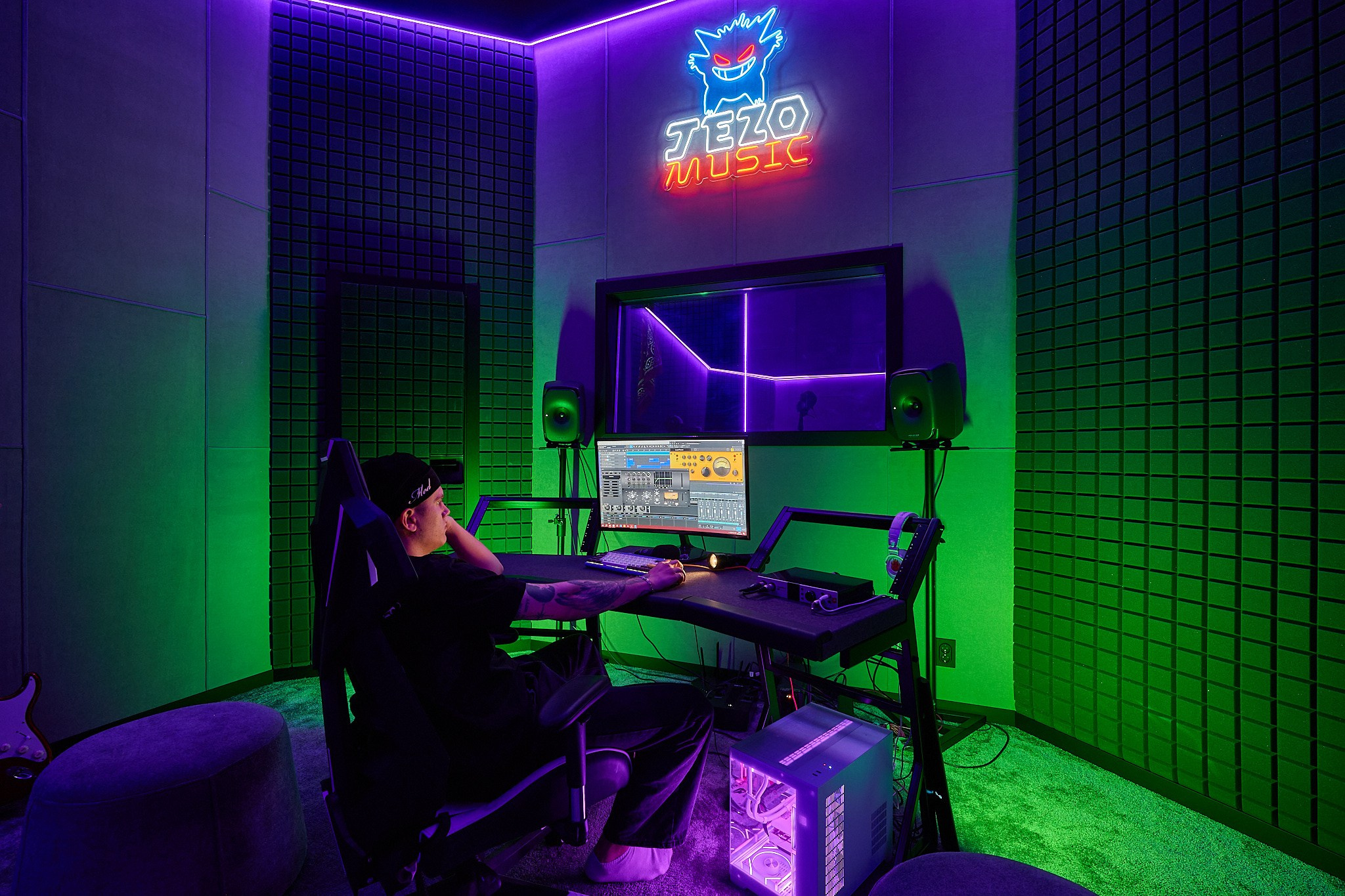 Студия Звукозаписи JezoMusic. Интерьерный фотограф в Краснодаре