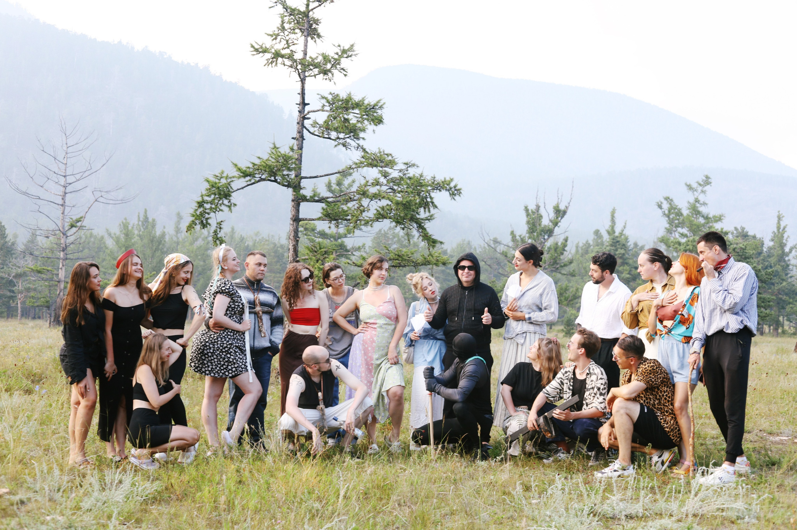 Лето 2024 / палатки. 1642 — первый лагерь для взрослых на Байкале