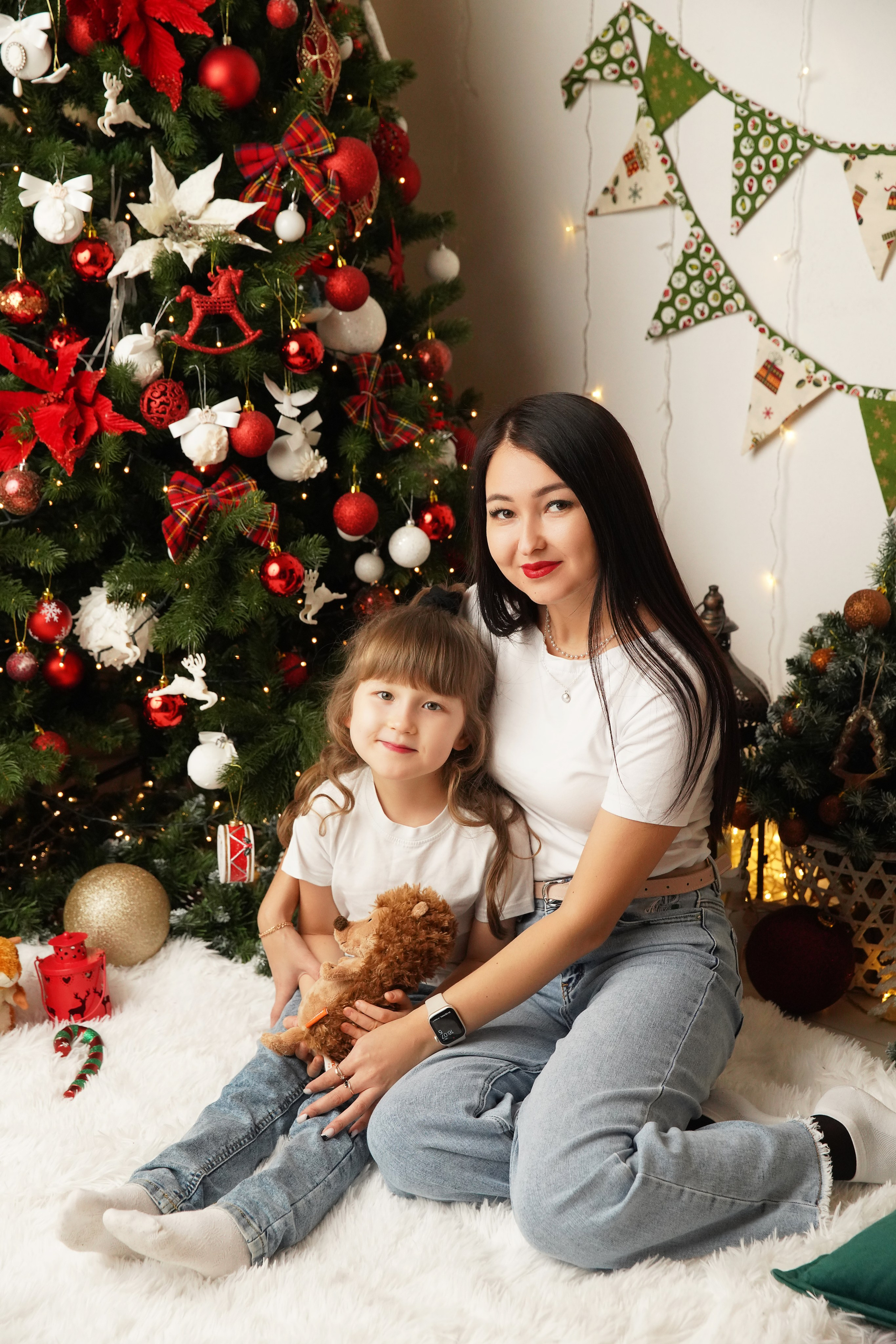 Новогодняя фотосессия. Фотограф новорожденных. Семейный и детский фотограф в городе Сургуте