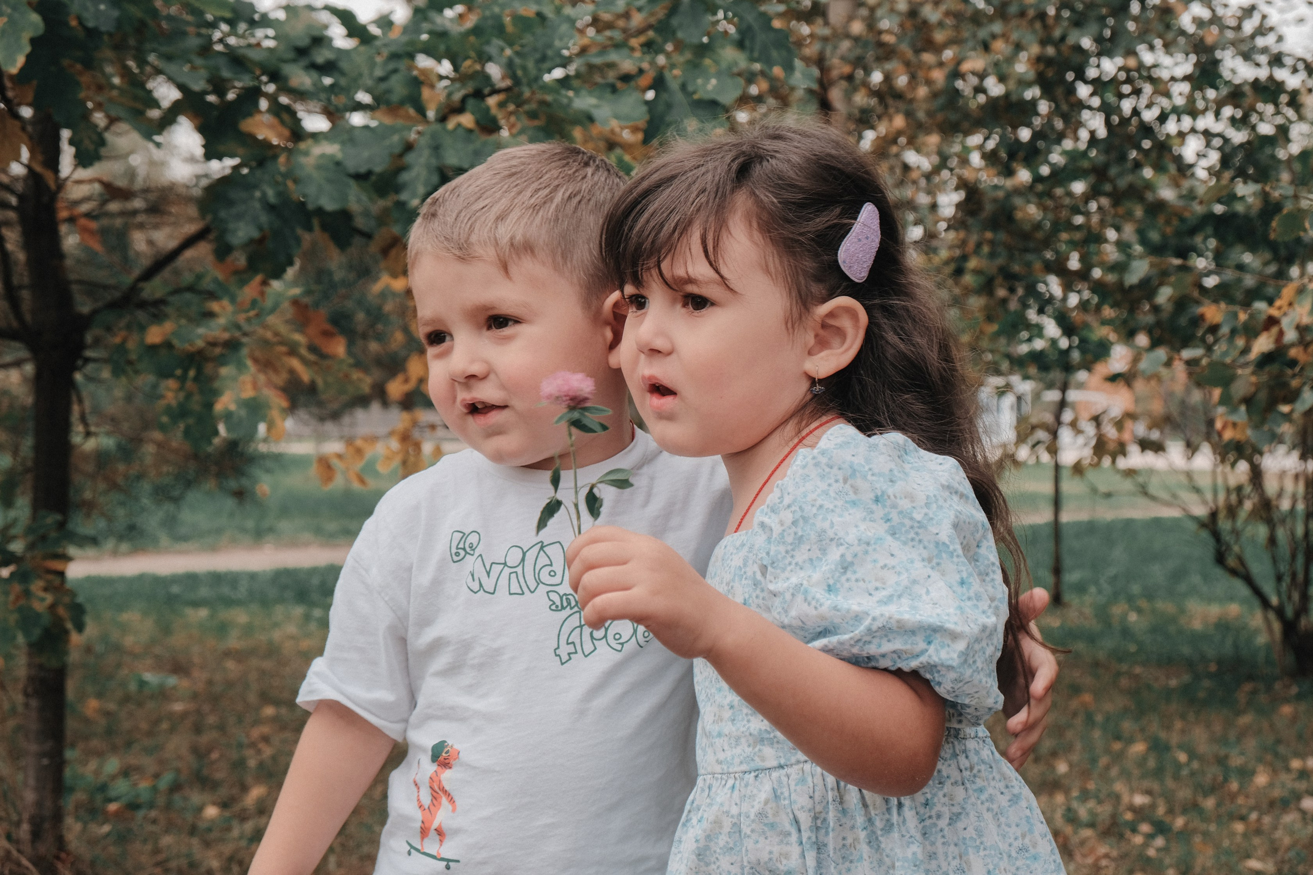 Семейная прогулка в парке. Фотограф Москва и МО