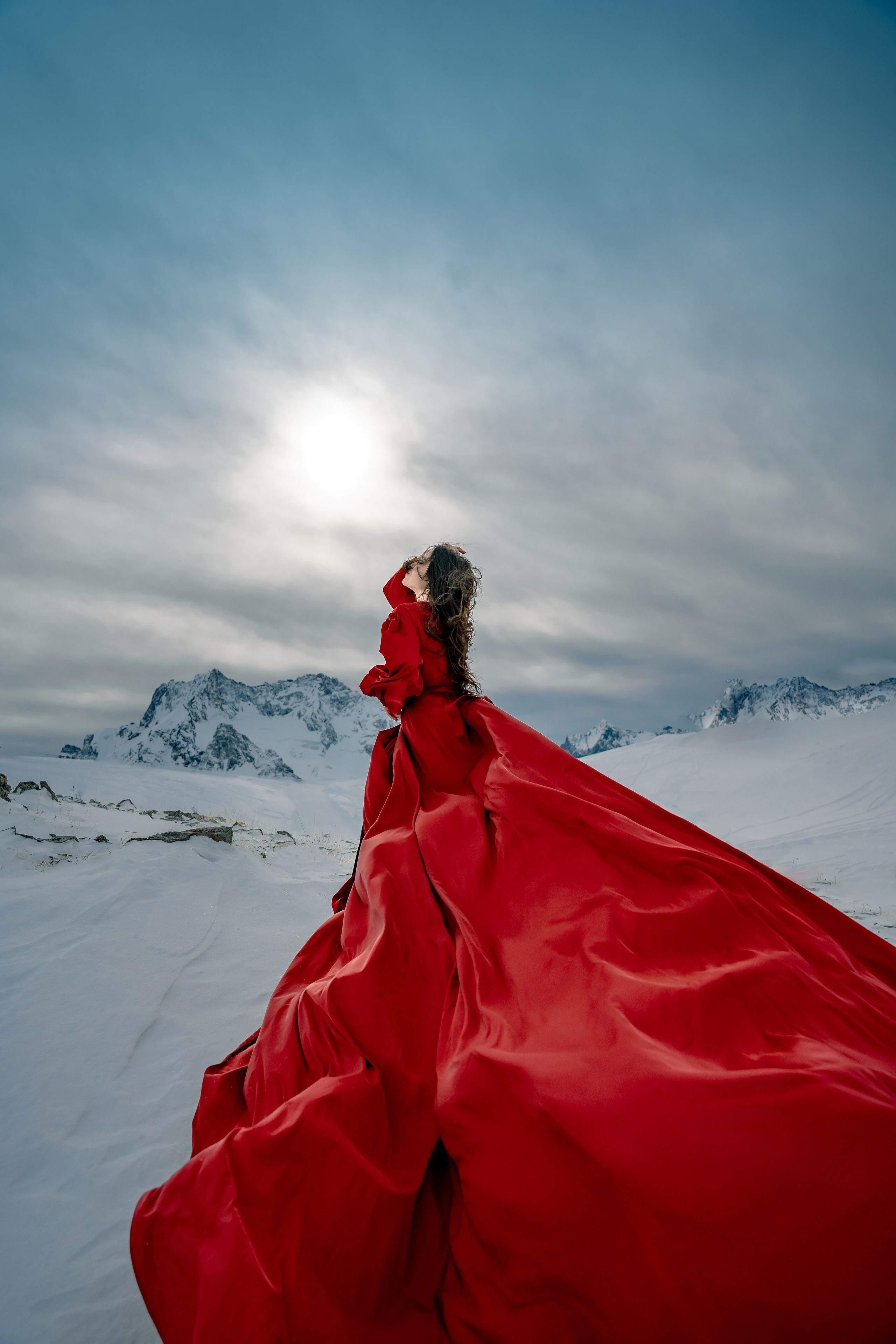 Съёмки в горах. Фотограф Диана Семенова