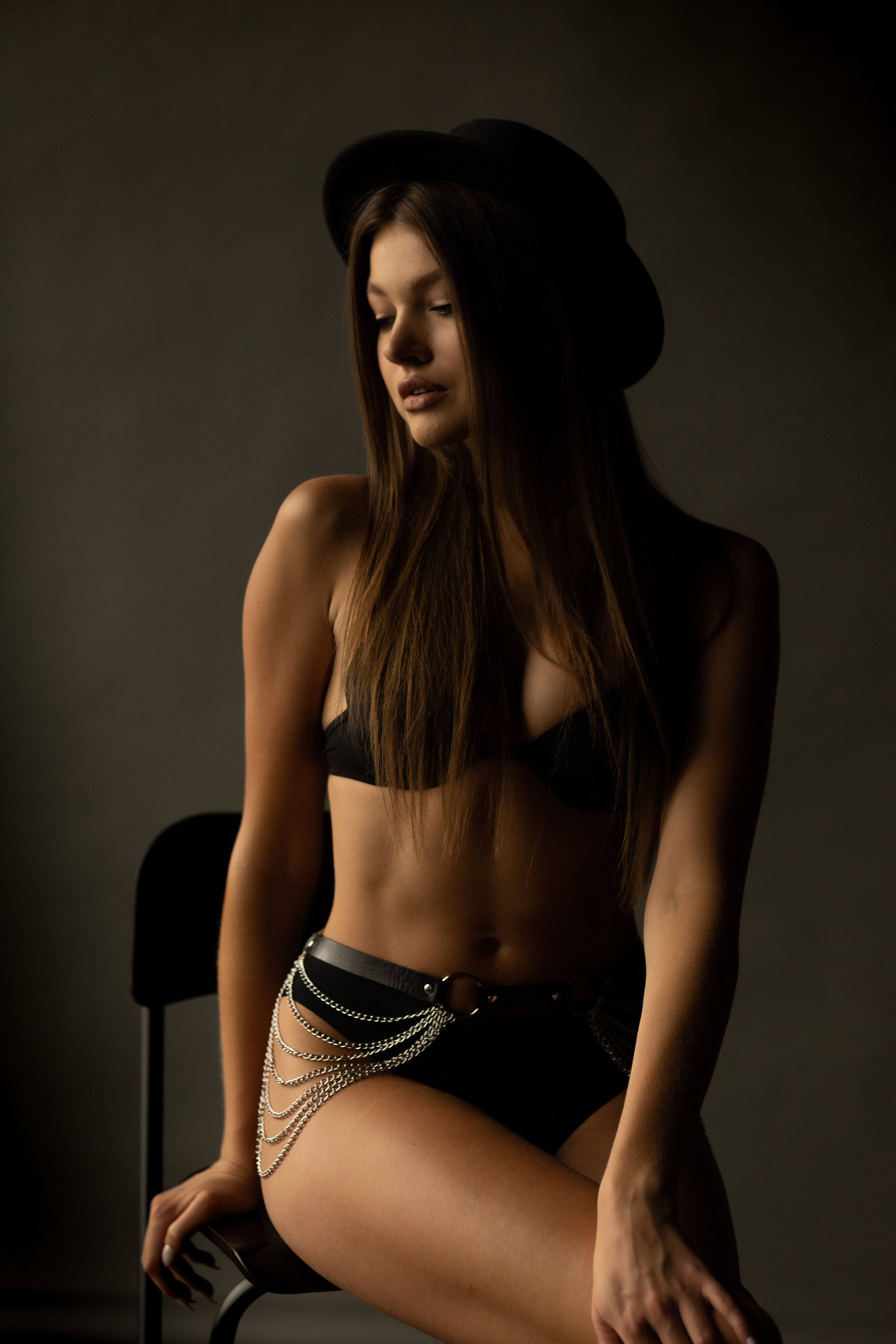 Низкий ключ. Будуарный фотограф Савченко Дарья (Москва)