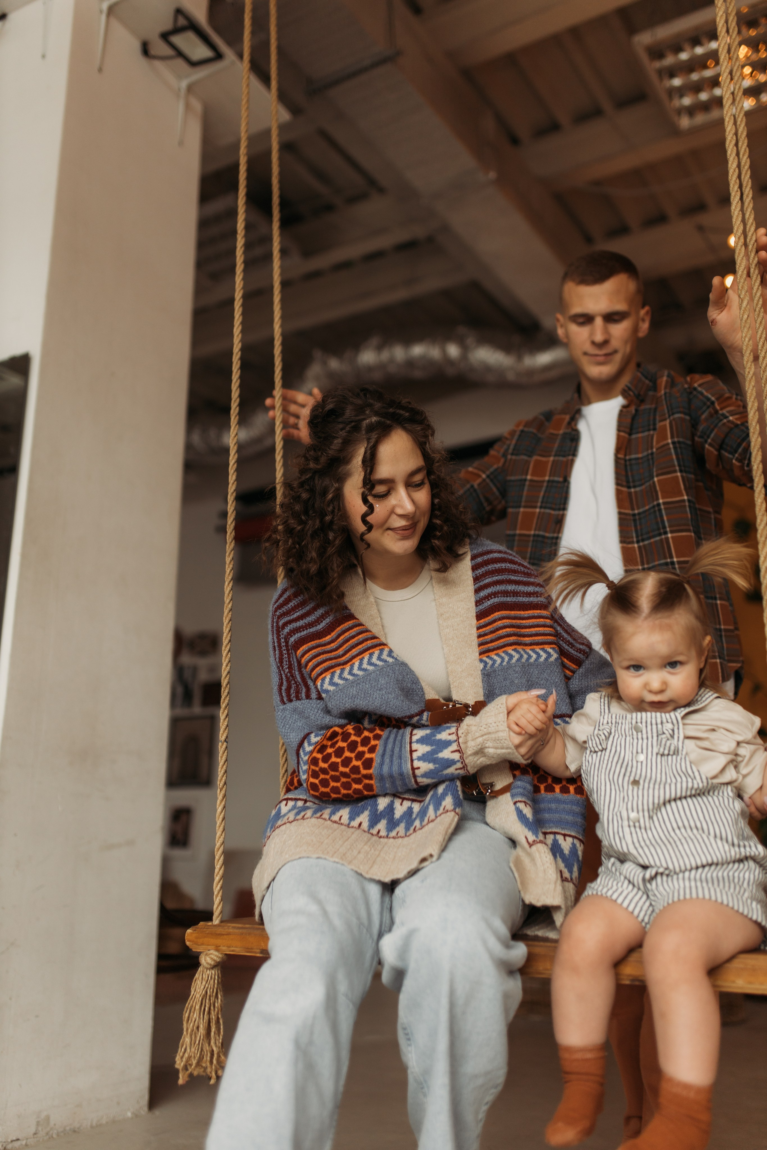 Даша, Андрей и Варечка. Семейный и свадебный фотограф в Москве и Зеленограде Марина Малярова