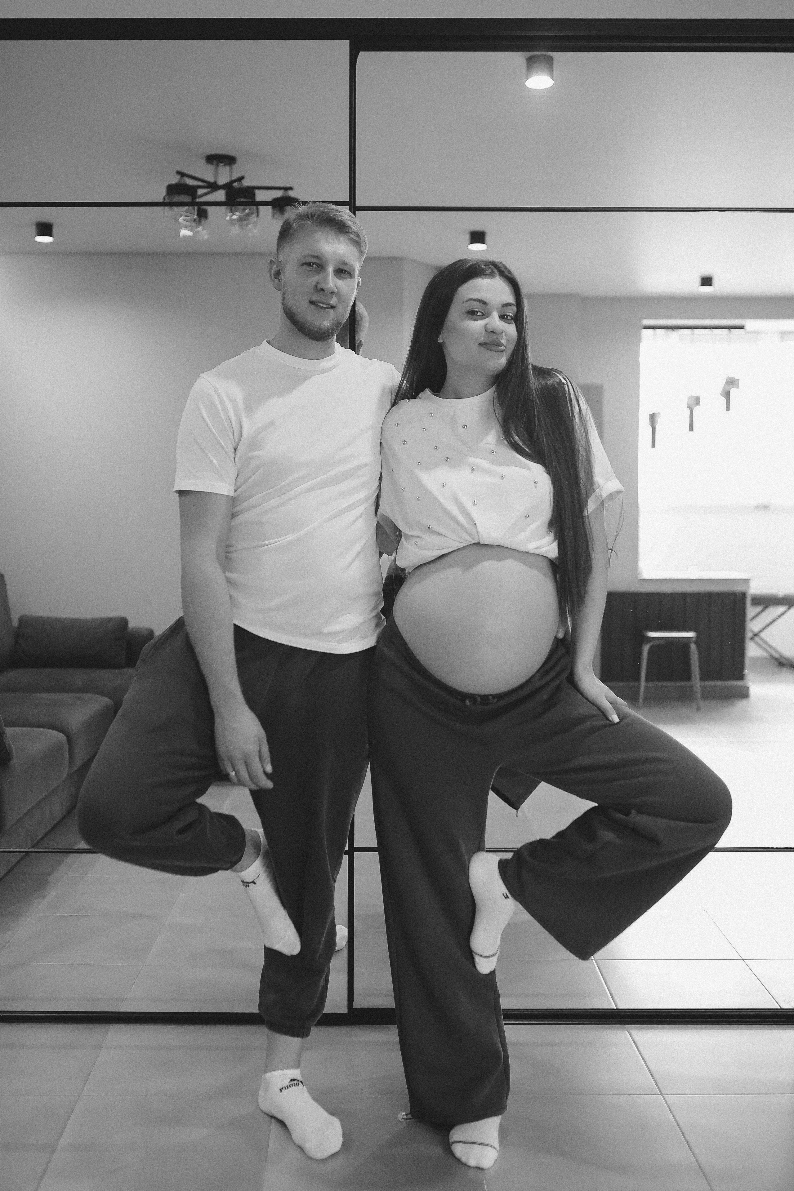 Семья Насти, Илья и животика. Фотограф Самара Лена Мандарин