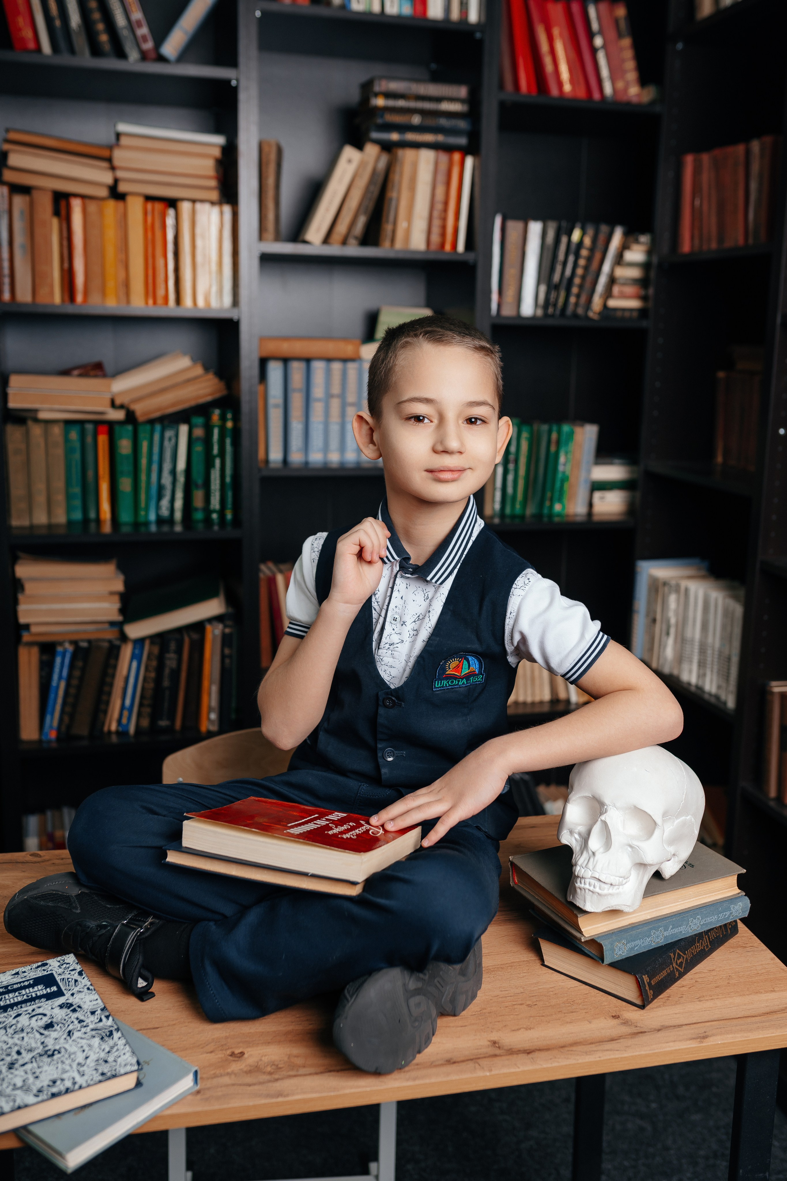 В студии. 4 класс. Фотограф Ким Наталья в Красноярске