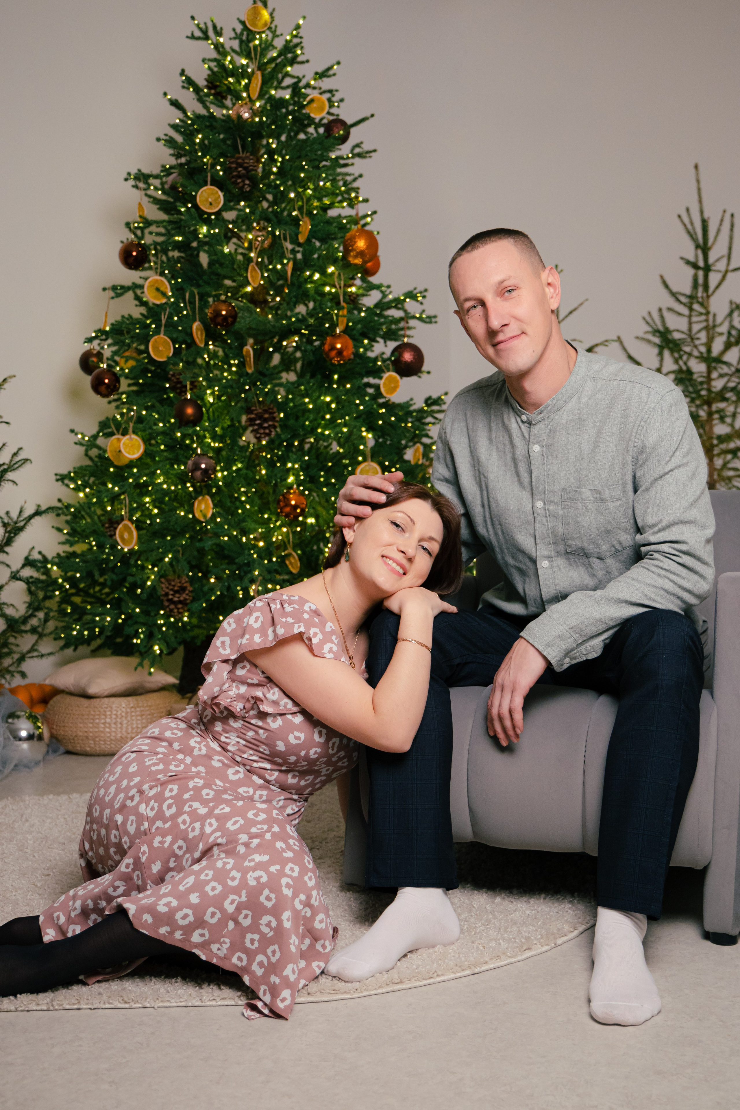 Семья Новый год 2026. Фотограф / Видеограф Братск Юлий Дежин