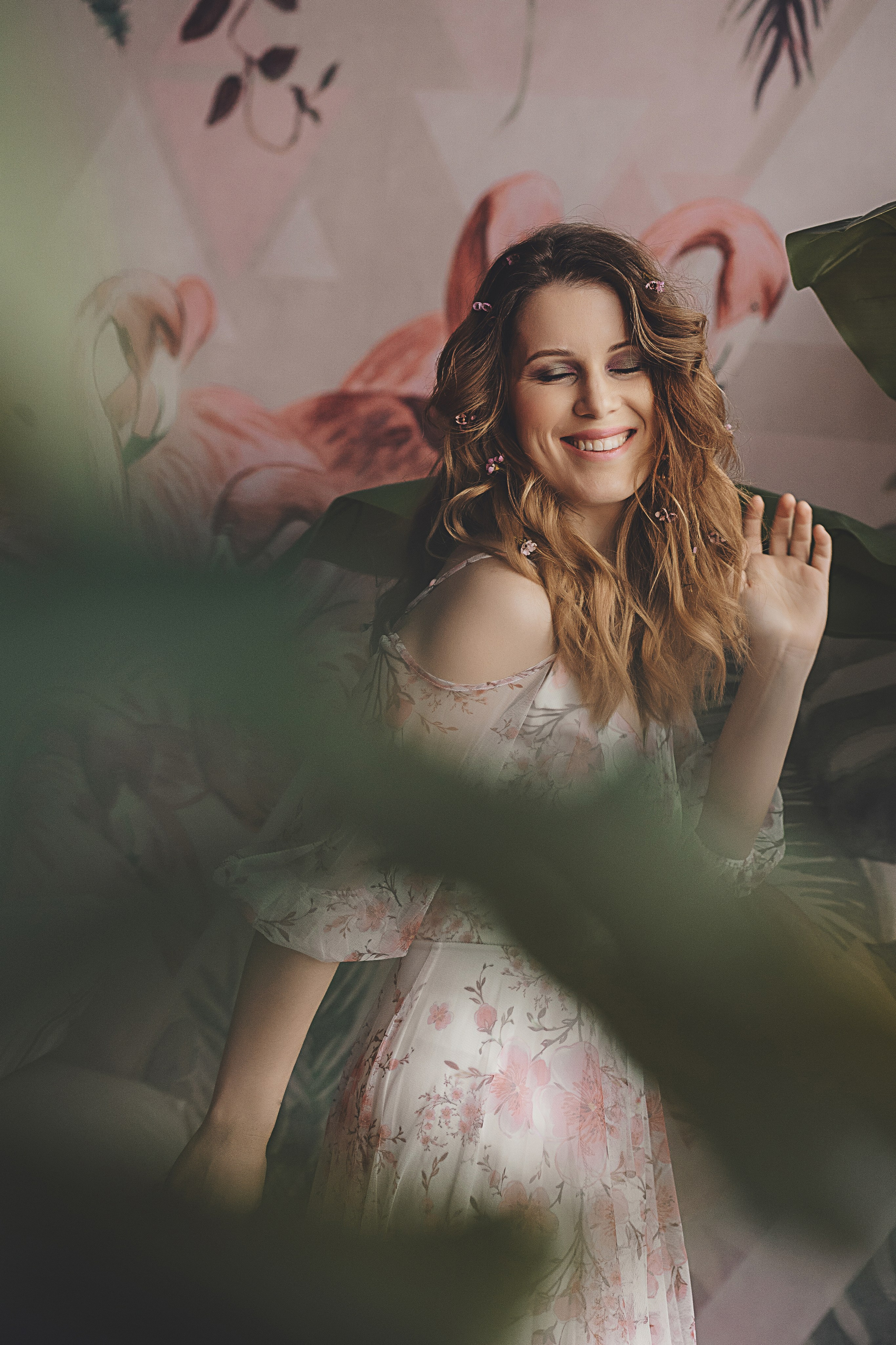 Весенняя Фотосессия в студии. Семейный и женский фотограф в Москве Надежда Воробьева