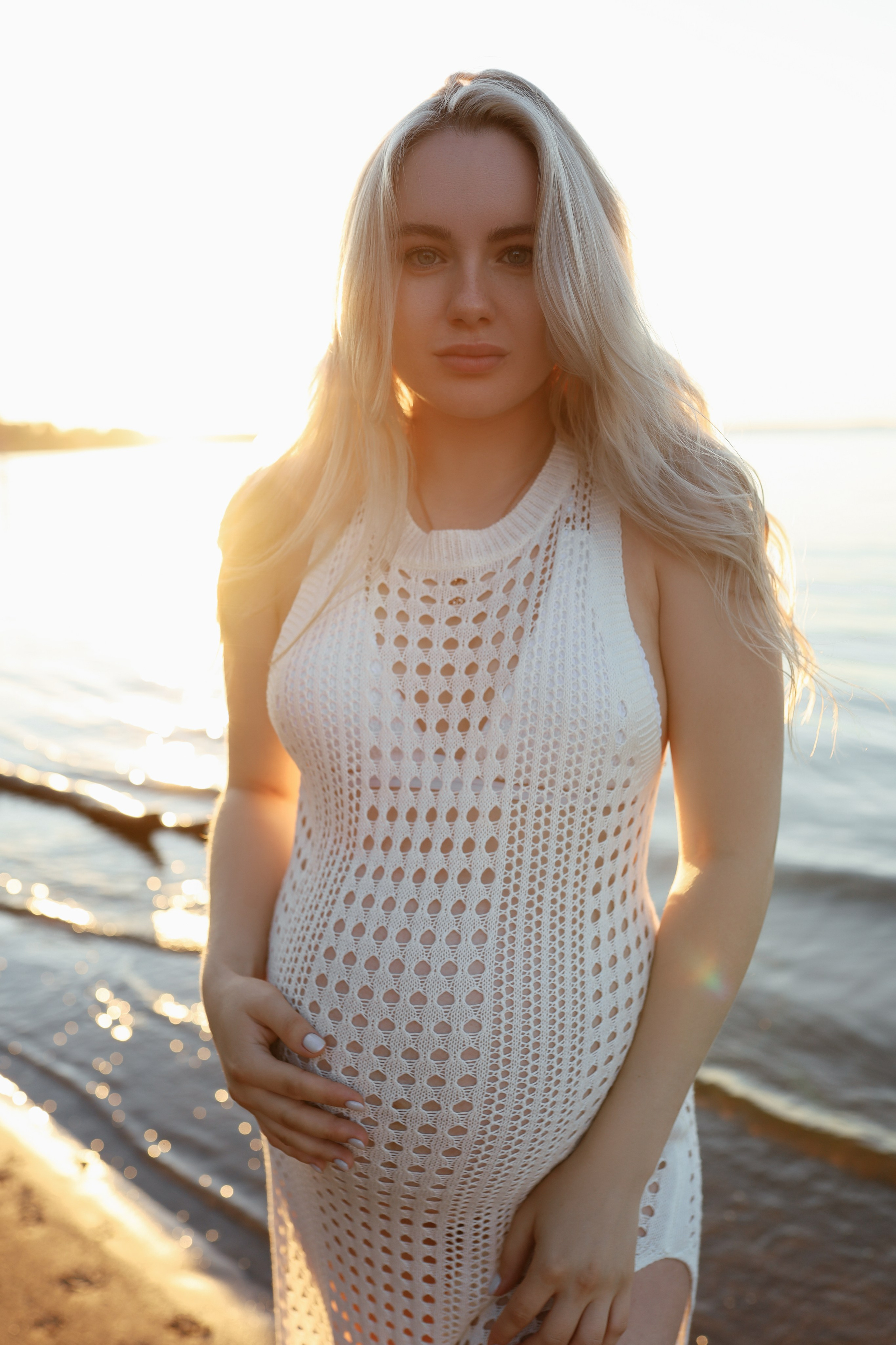 Беременность на берегу. Дьячкова Мария фотограф