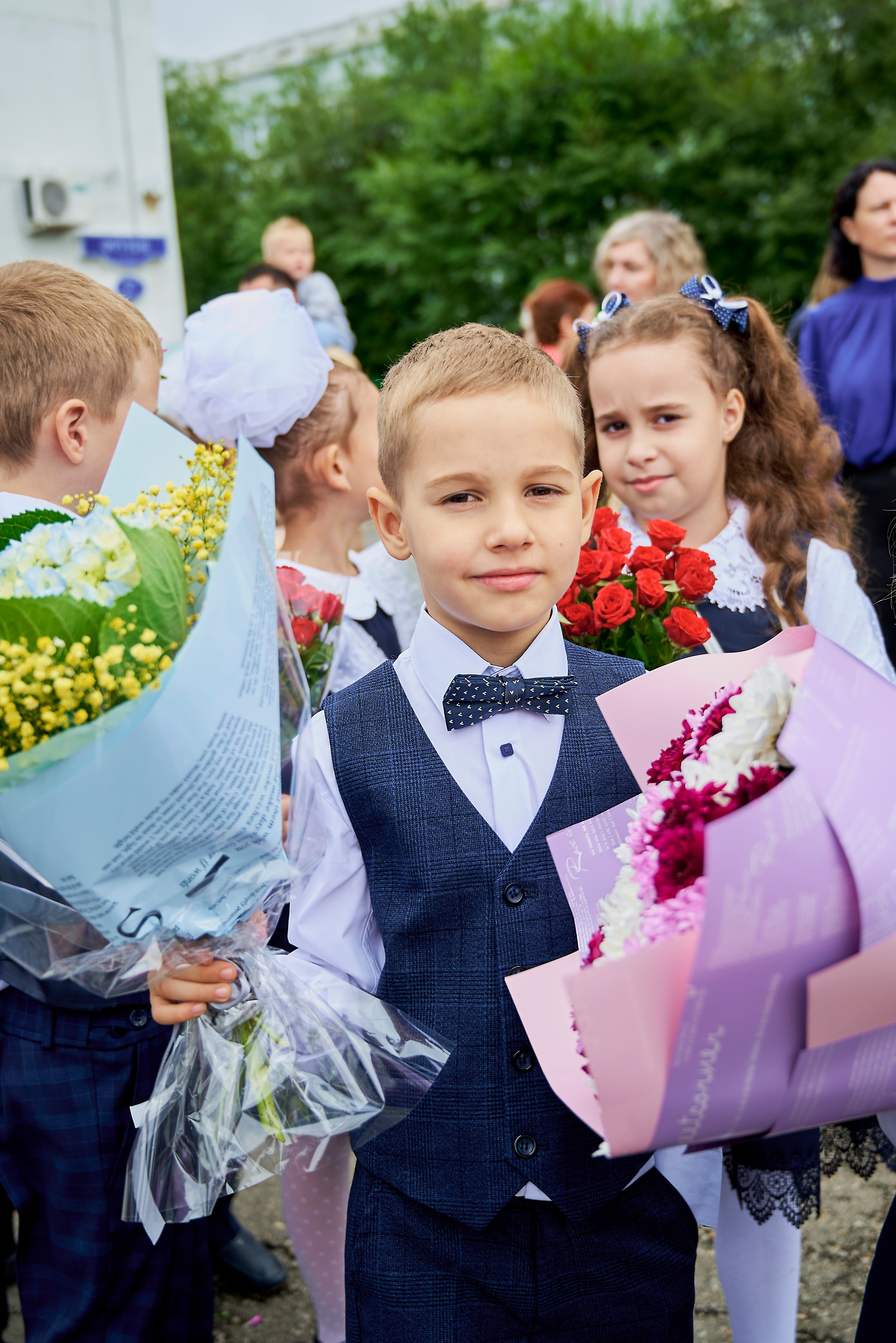Первый раз в 1-й класс. Фотостудия «Юла»