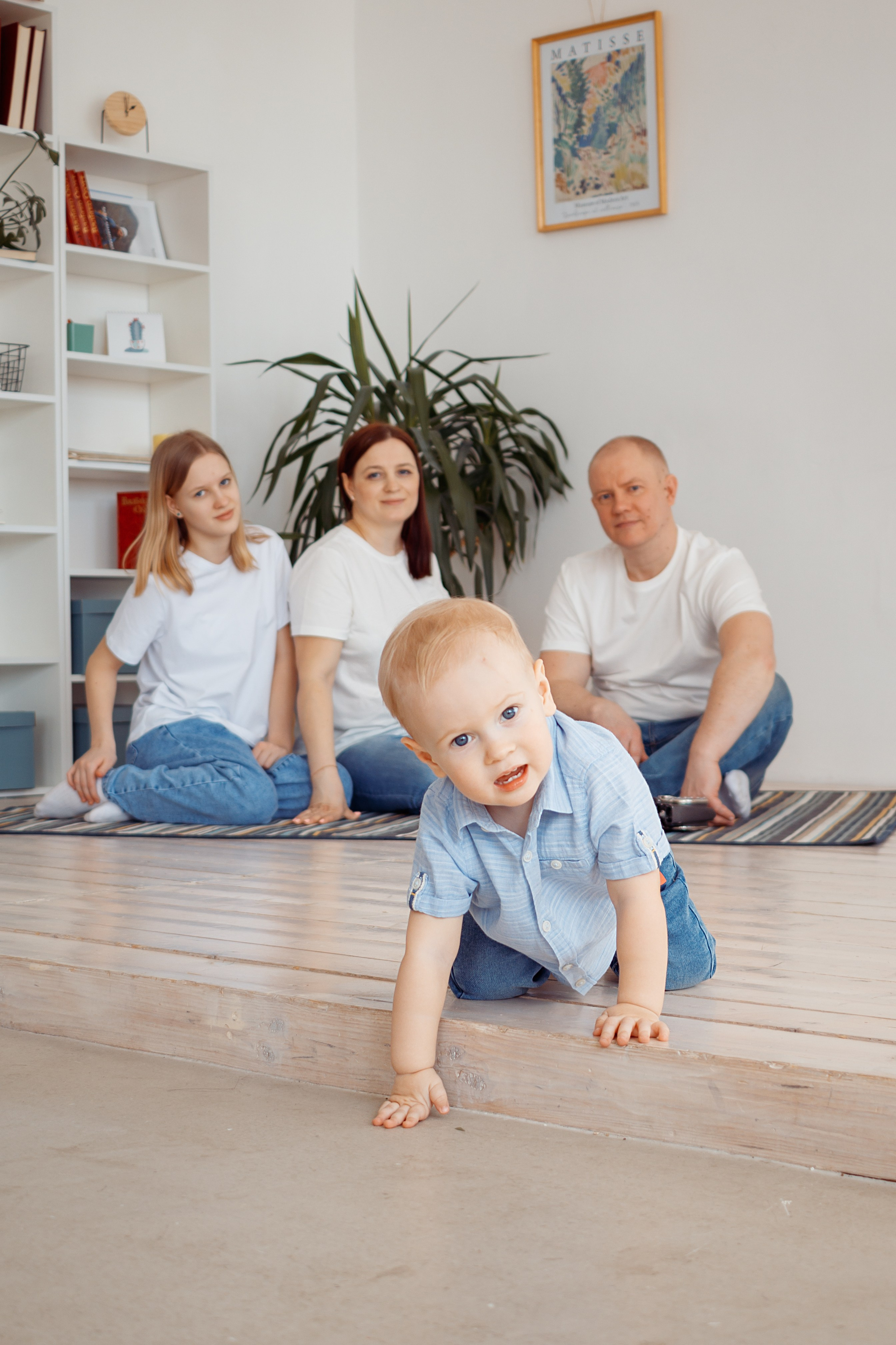 Семейные зарисовки на день рождения 2 года