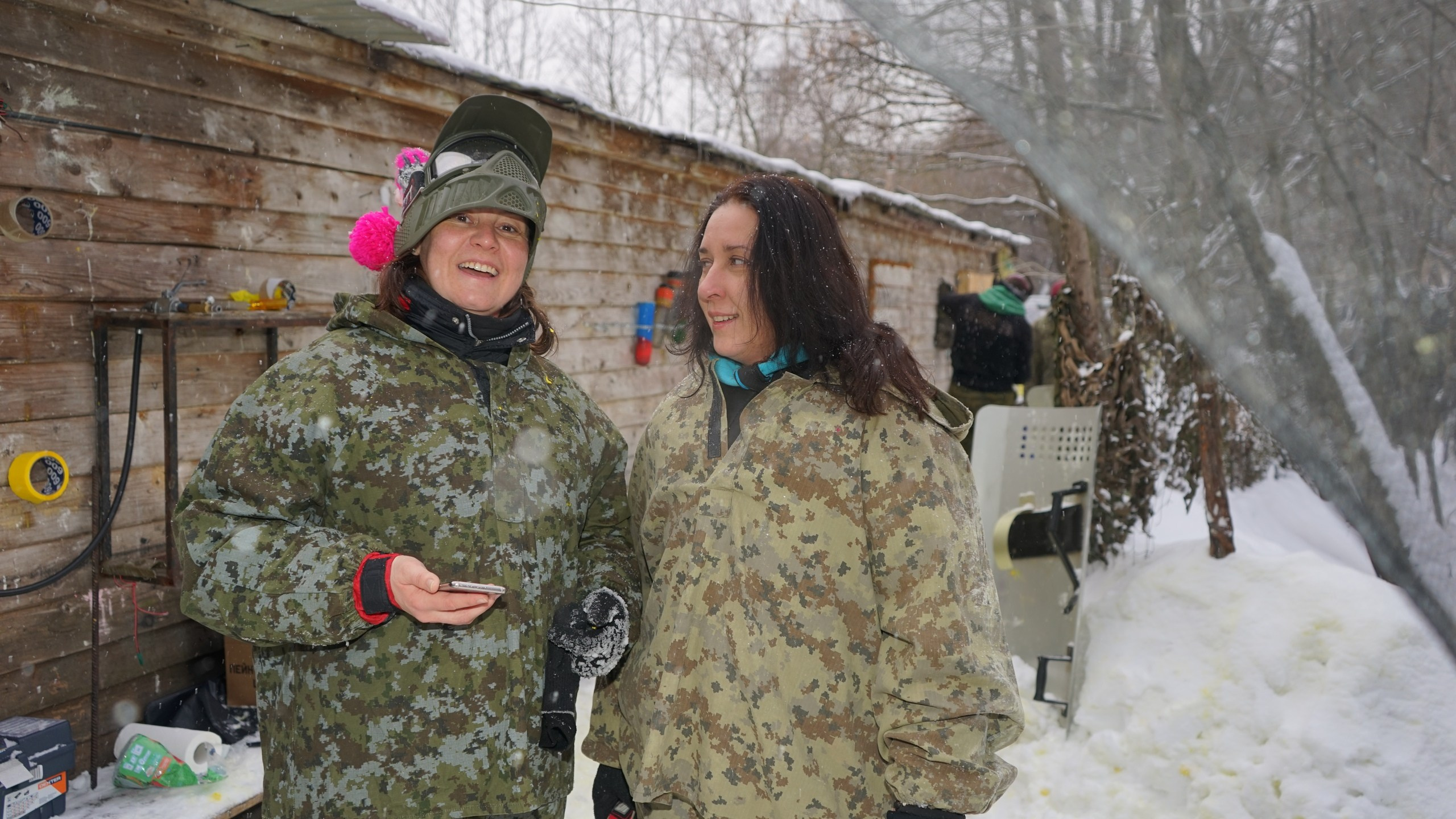 Пейнтбол + шашлыки | 21.02.2021. Галерея Фантим