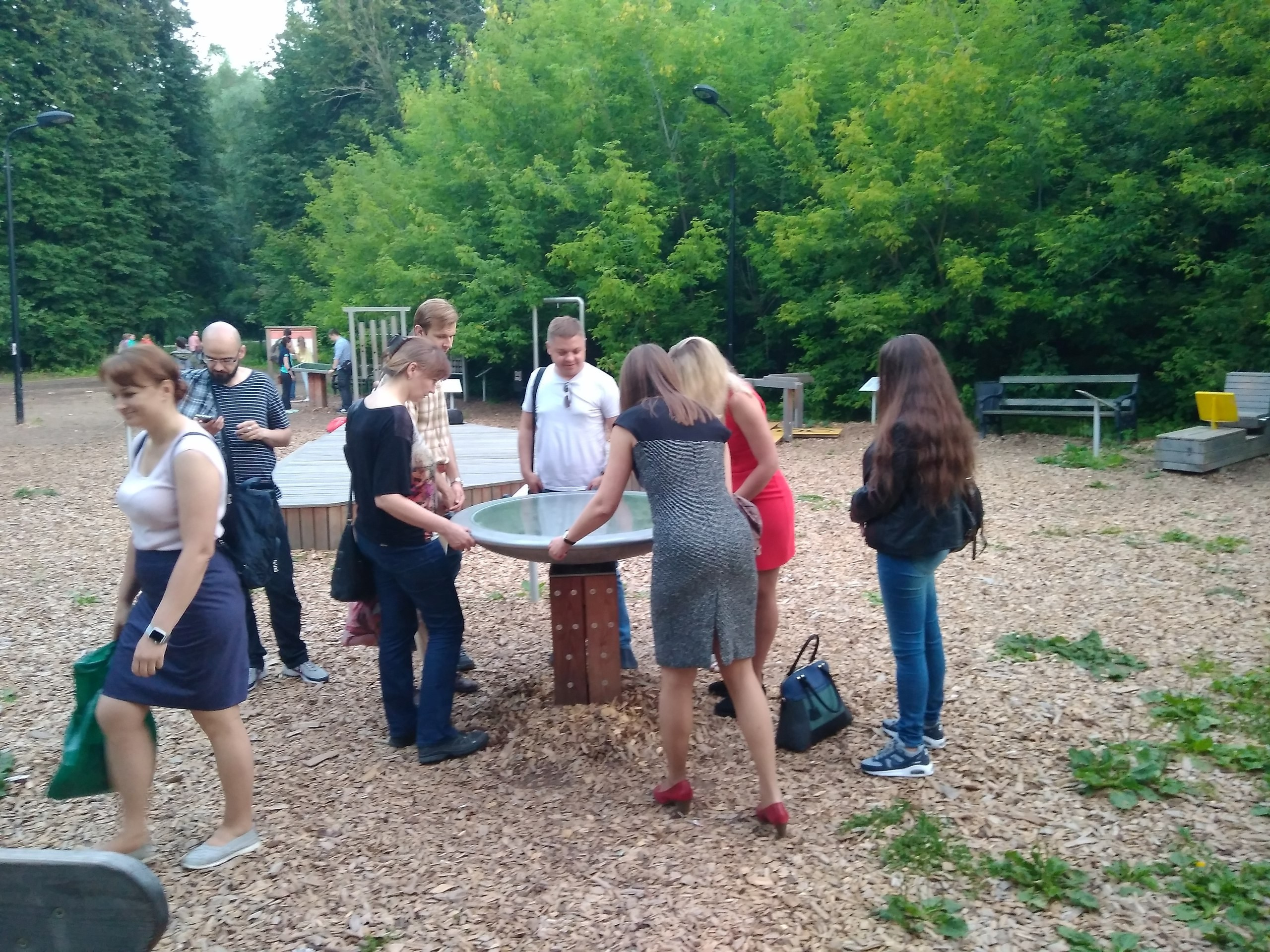 Прогулка на Воробьевых горах | 25.07.2017. Галерея Фантим