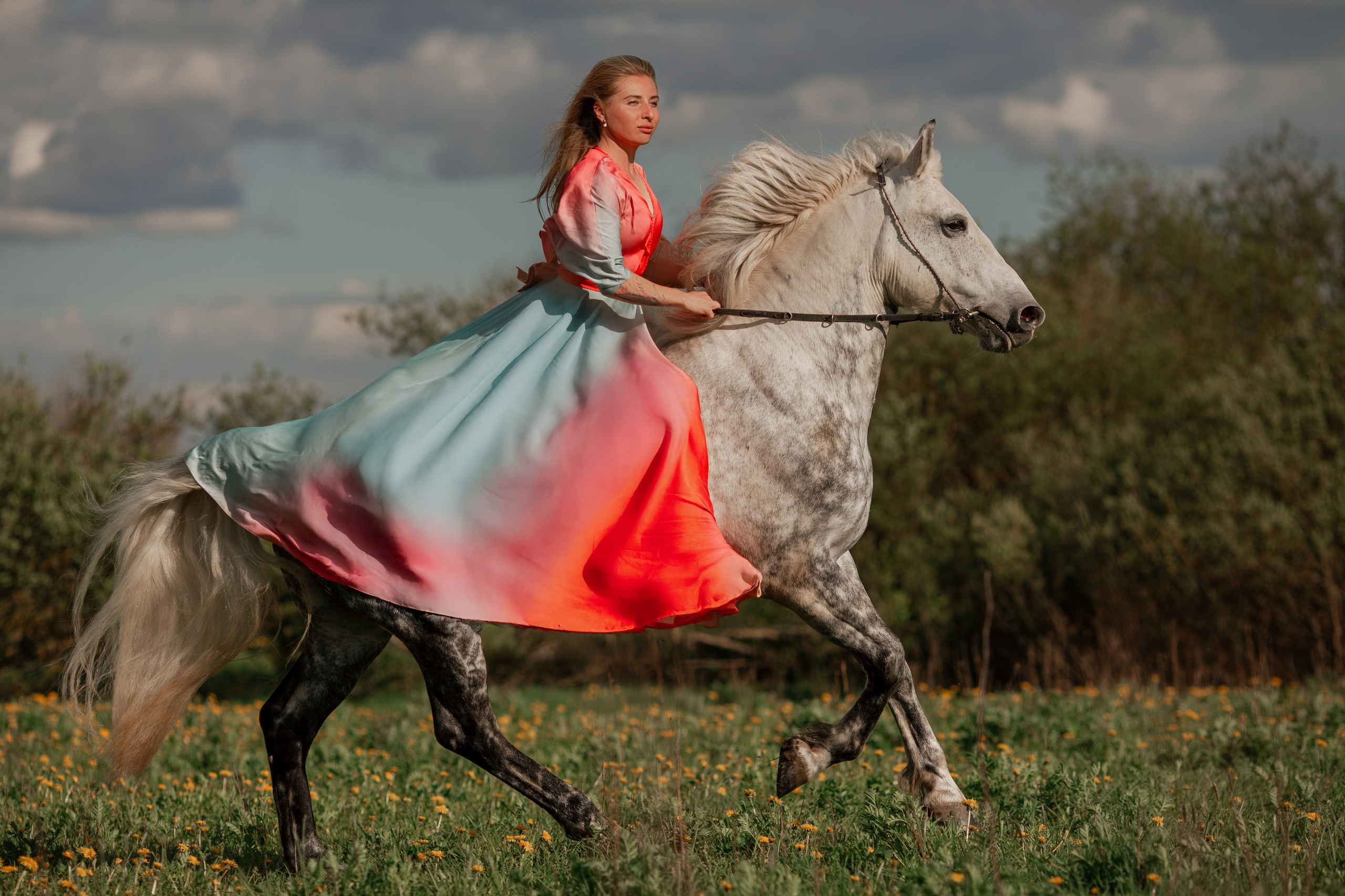 Настя, Делия и Серый