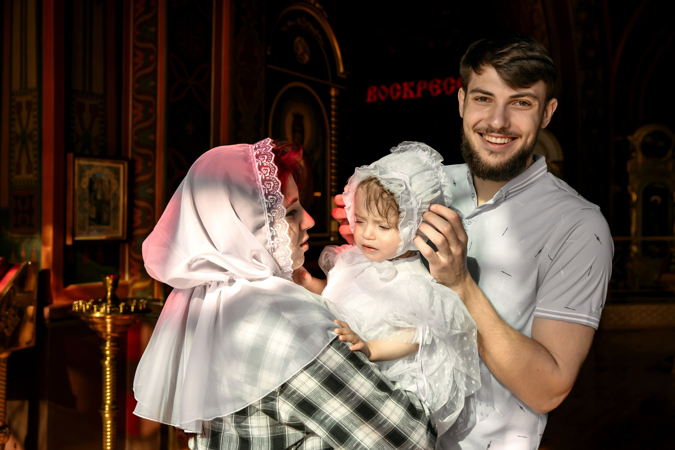 Таинство Крещения Таты. Свадебный и Семейный Фотограф в Краснодаре