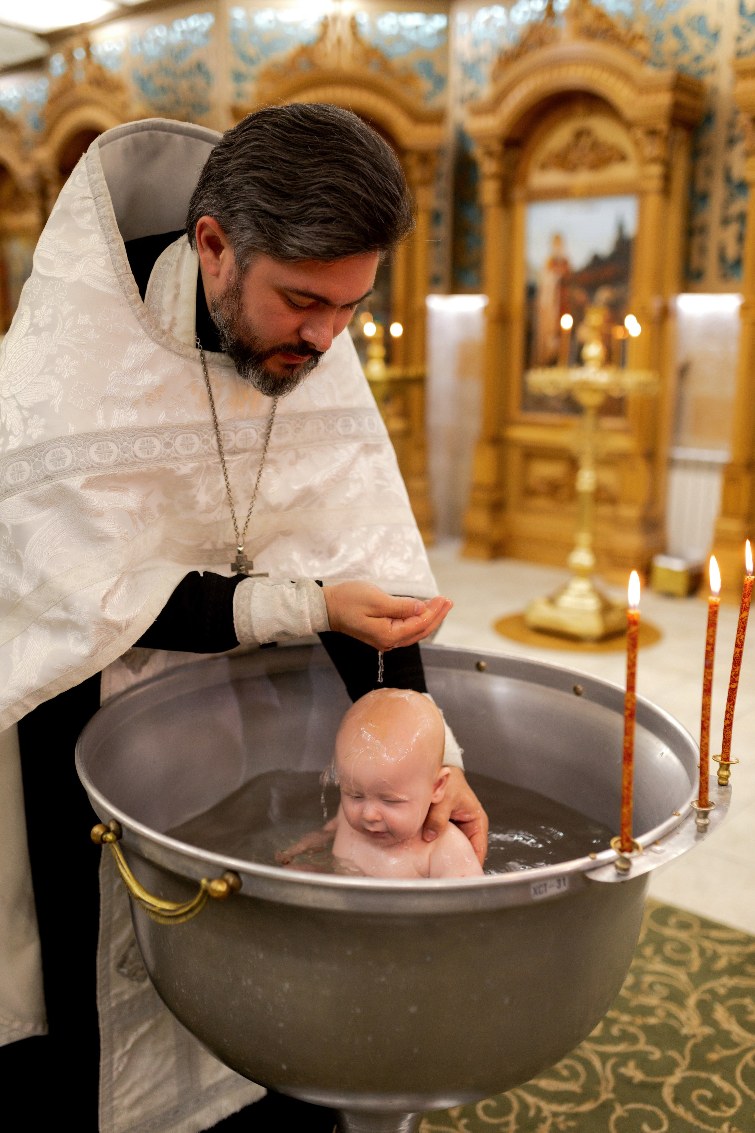 Таинство Крещения Мирона. Свадебный и Семейный Фотограф в Краснодаре