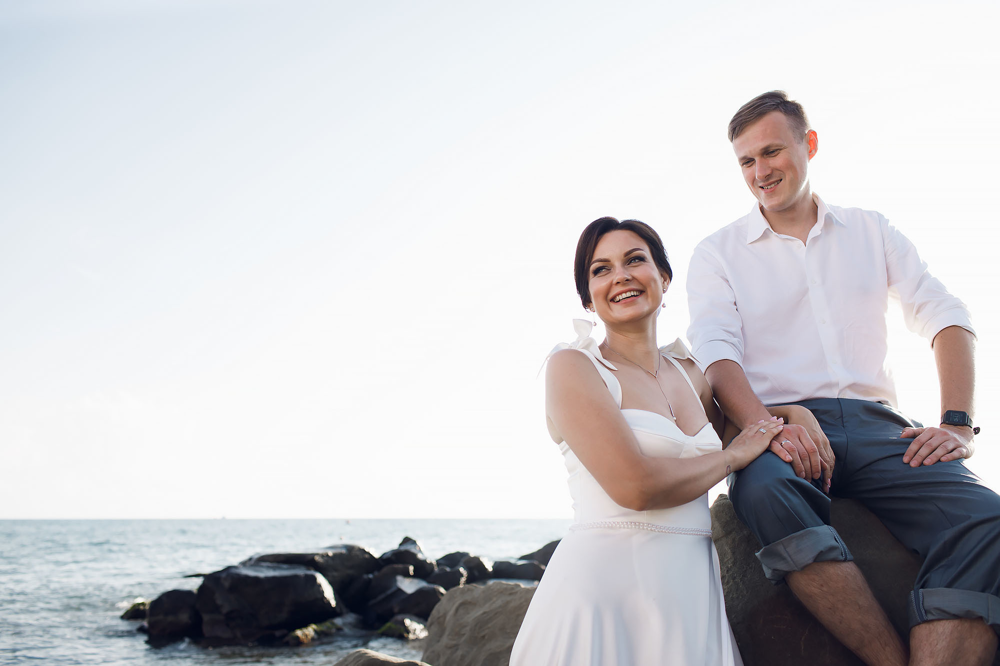 Свадебная прогулка в Сочи. Свадебный фотограф Краснодар, Сочи, Геленджик, Анапа, Ростов