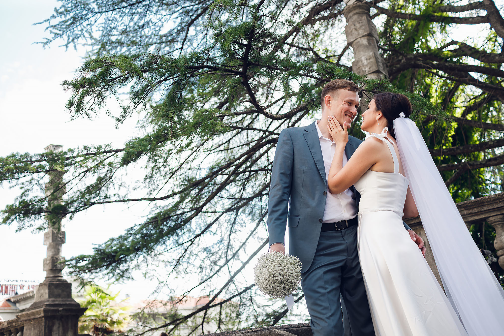 Свадебная прогулка в Сочи. Свадебный фотограф Краснодар, Сочи, Геленджик, Анапа, Ростов