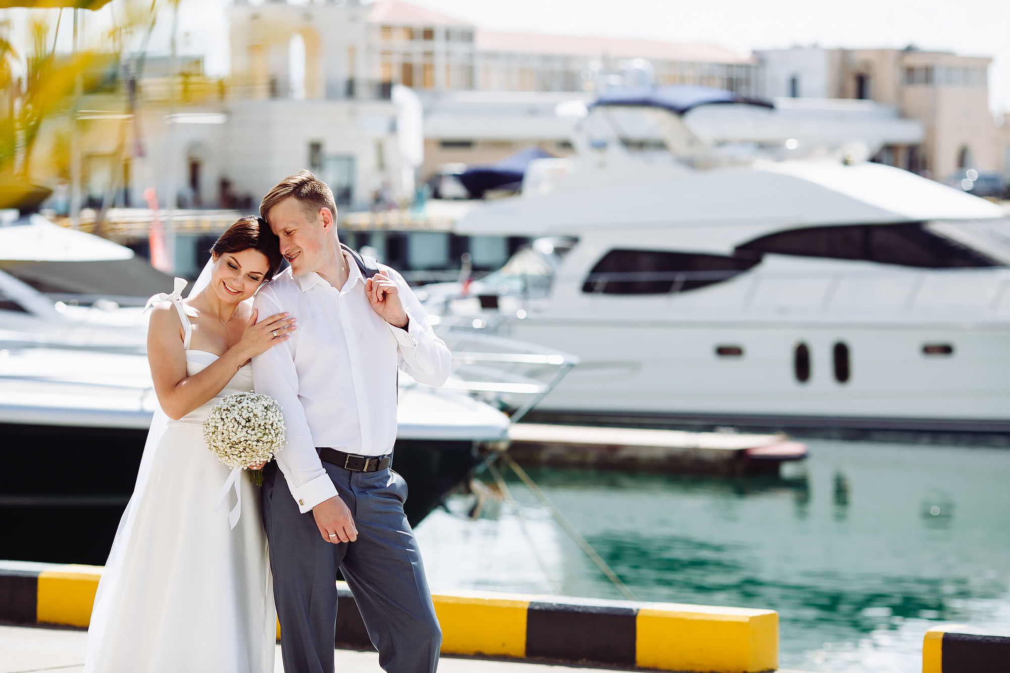 Свадебная прогулка в Сочи. Свадебный фотограф Краснодар, Сочи, Геленджик, Анапа, Ростов