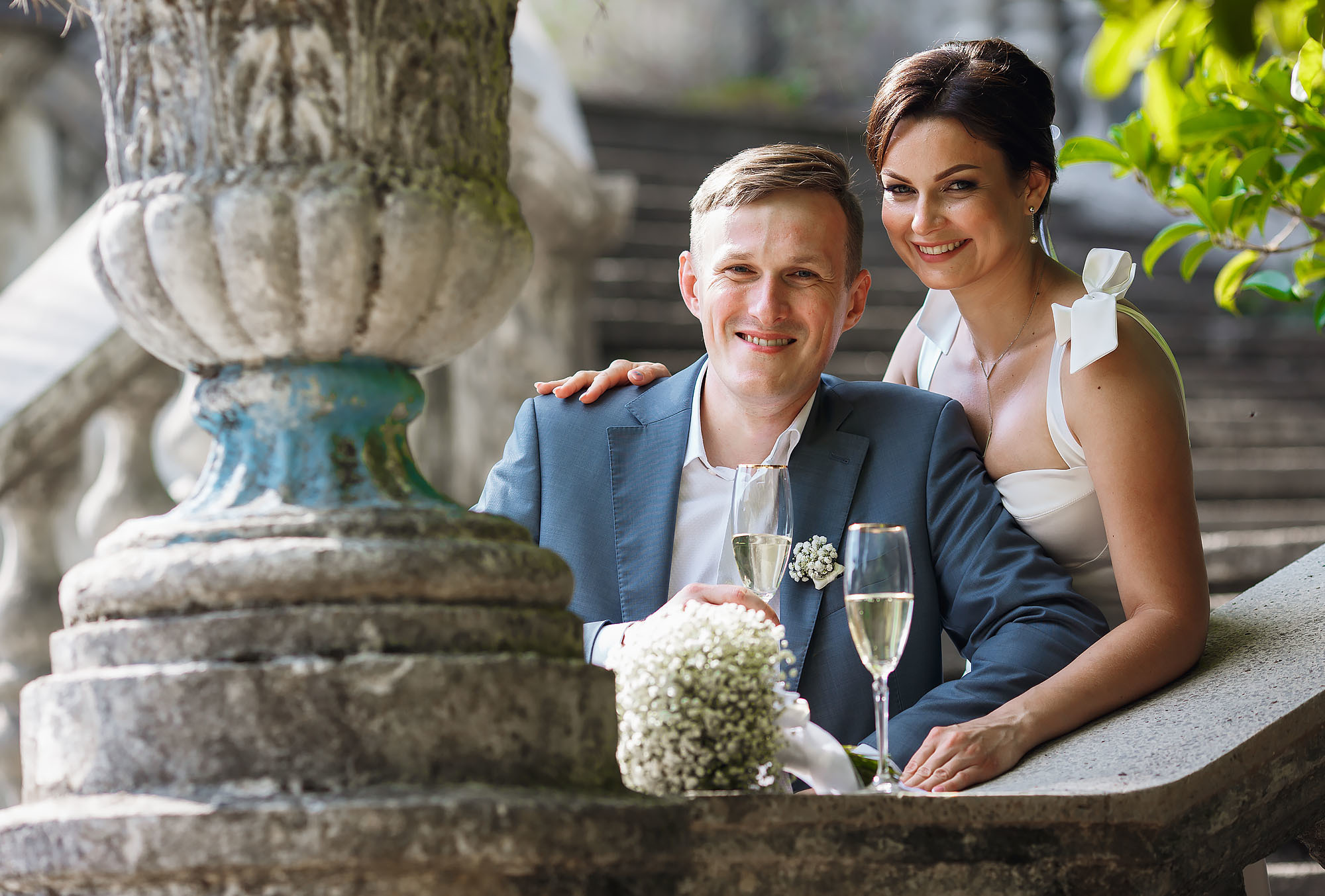 Свадебная прогулка в Сочи. Свадебный фотограф Краснодар, Сочи, Геленджик, Анапа, Ростов