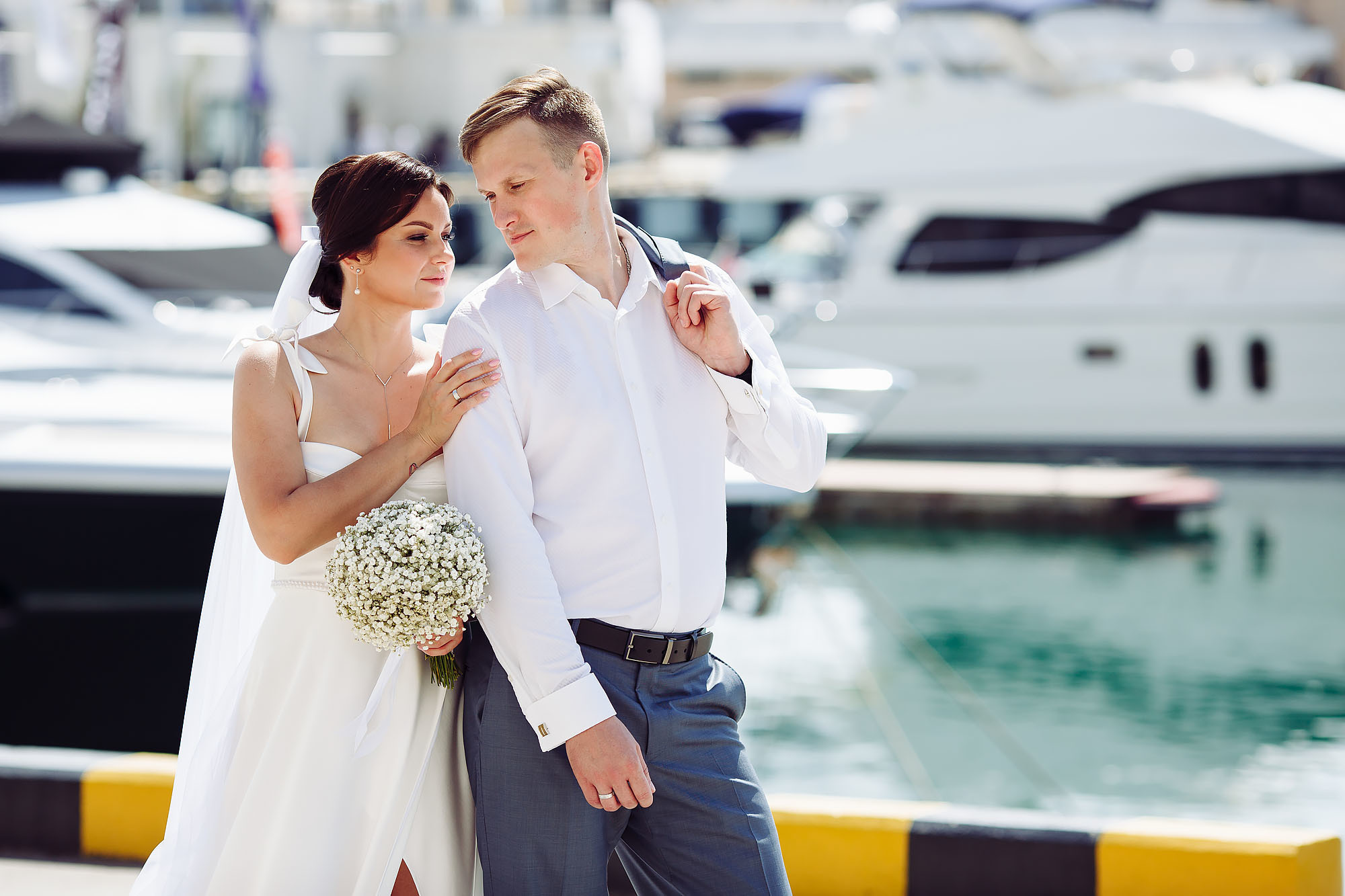 Свадебная прогулка в Сочи. Свадебный фотограф Краснодар, Сочи, Геленджик, Анапа, Ростов