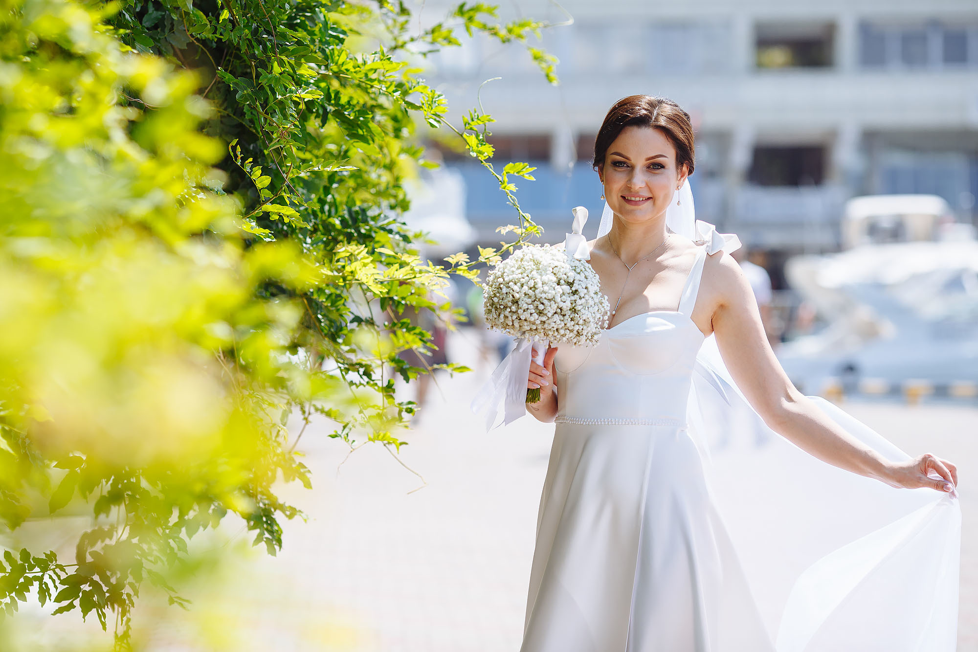 Свадебная прогулка в Сочи. Свадебный фотограф Краснодар, Сочи, Геленджик, Анапа, Ростов