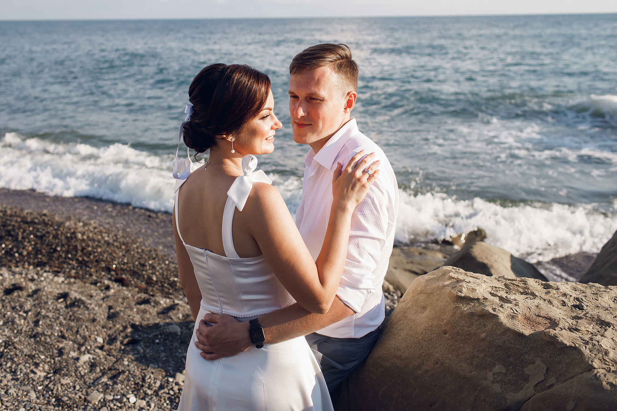 Свадебная прогулка в Сочи. Свадебный фотограф Краснодар, Сочи, Геленджик, Анапа, Ростов