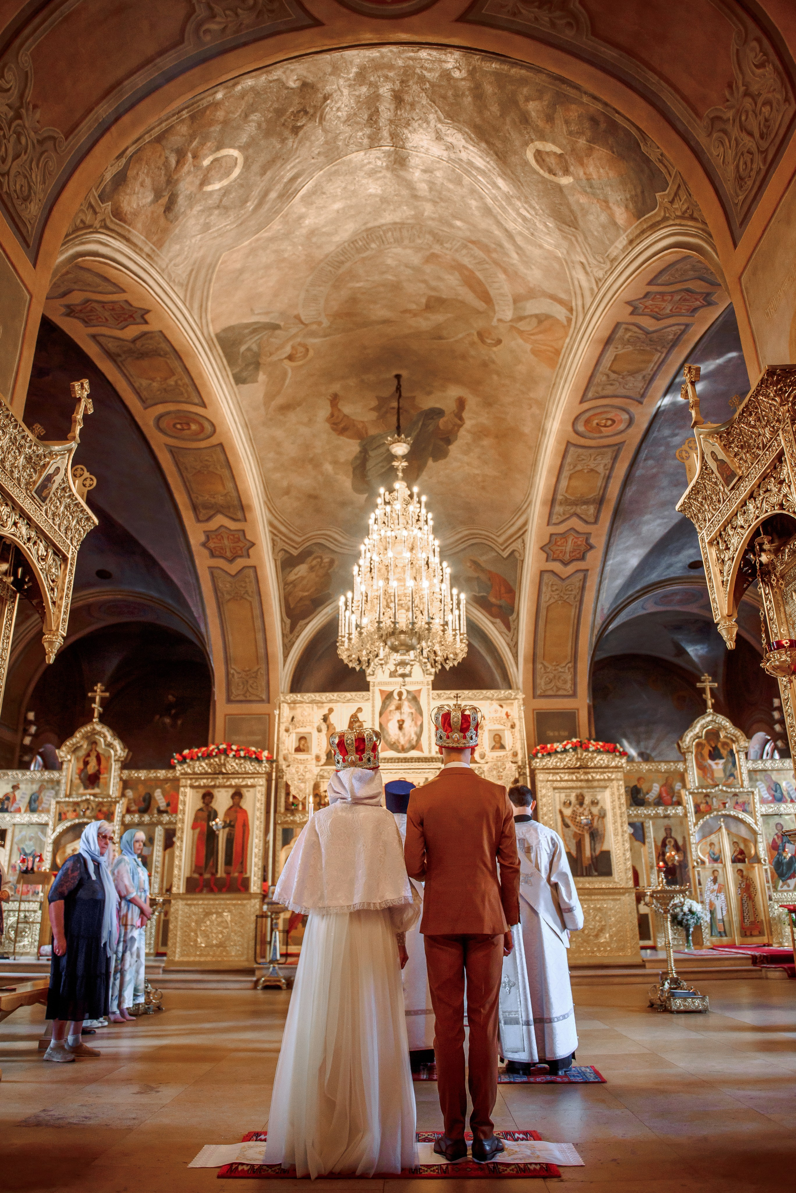 Венчание в Храме Бориса и Глеба в Дегунино. Свадебный и семейный фотограф в Москве Юлия Винник
