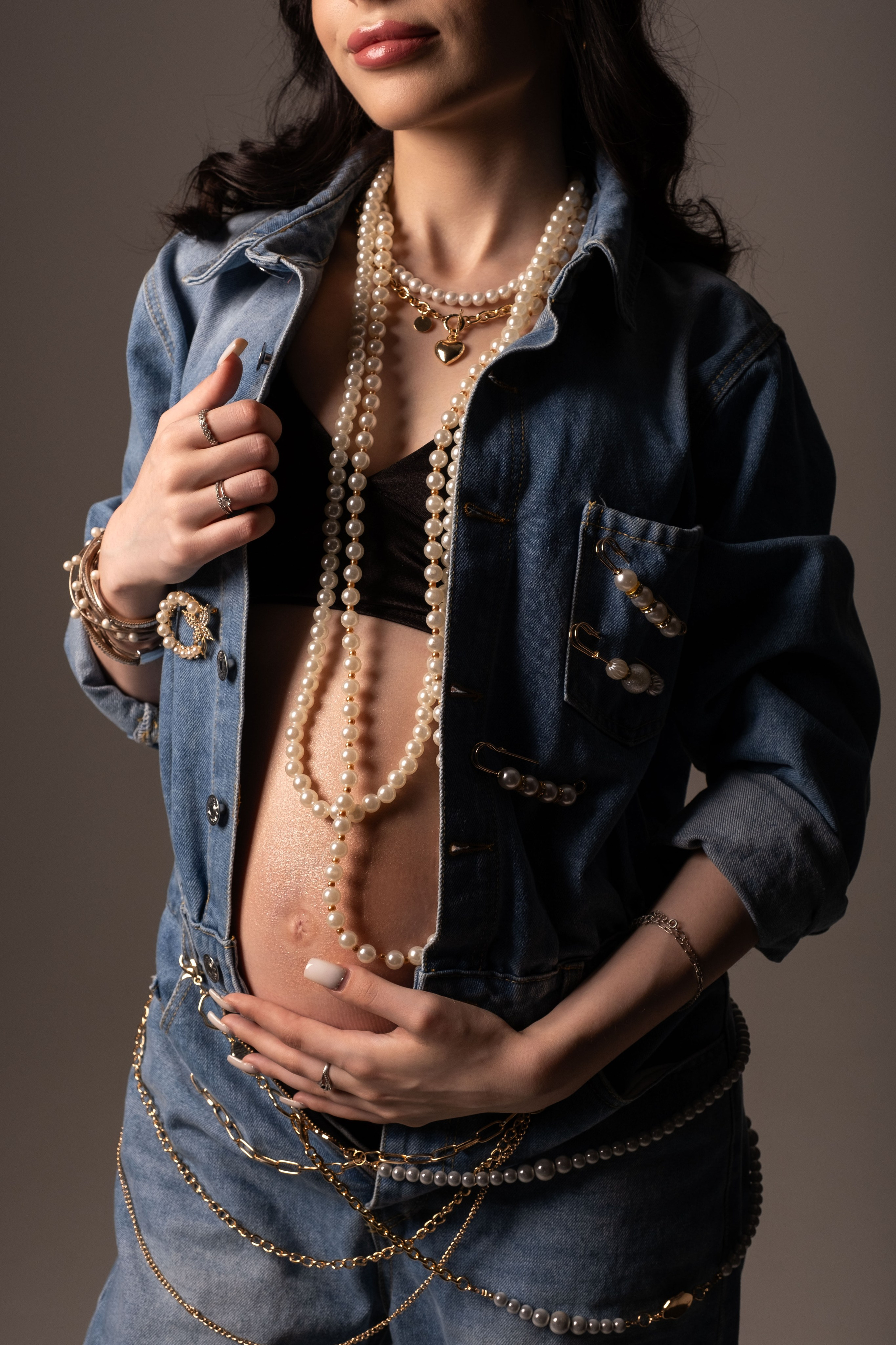 Беременность. Студия. Фотограф беременности Демочкина Елена