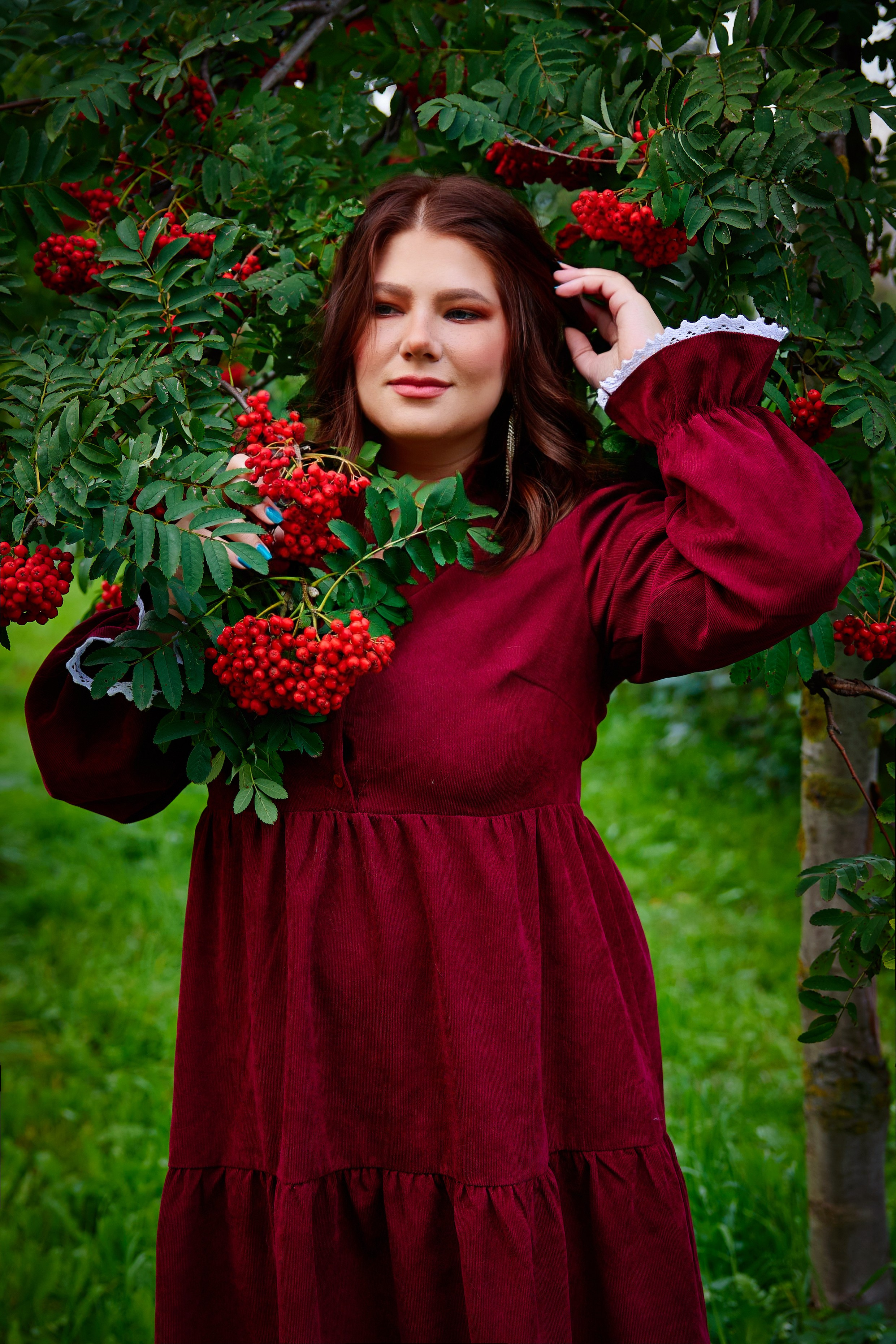 Фотопроект «Рябинка». Ярослава и Маргарита. Фотограф Люся Воробьева