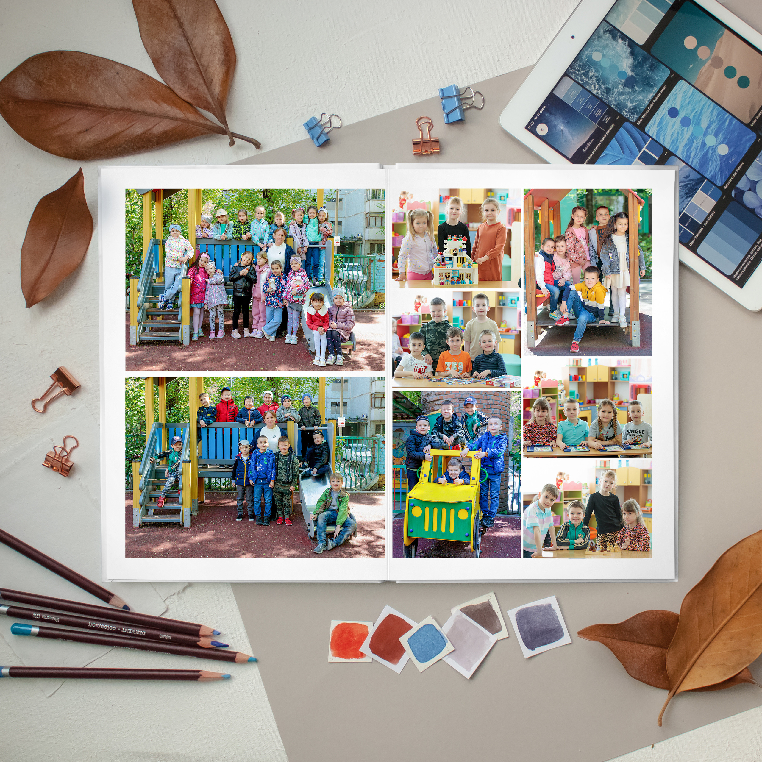 Альбом Ячейки серый. Снежана Горлова. Фотограф выпускных альбомов Краснодар, Ростов-на-Дону