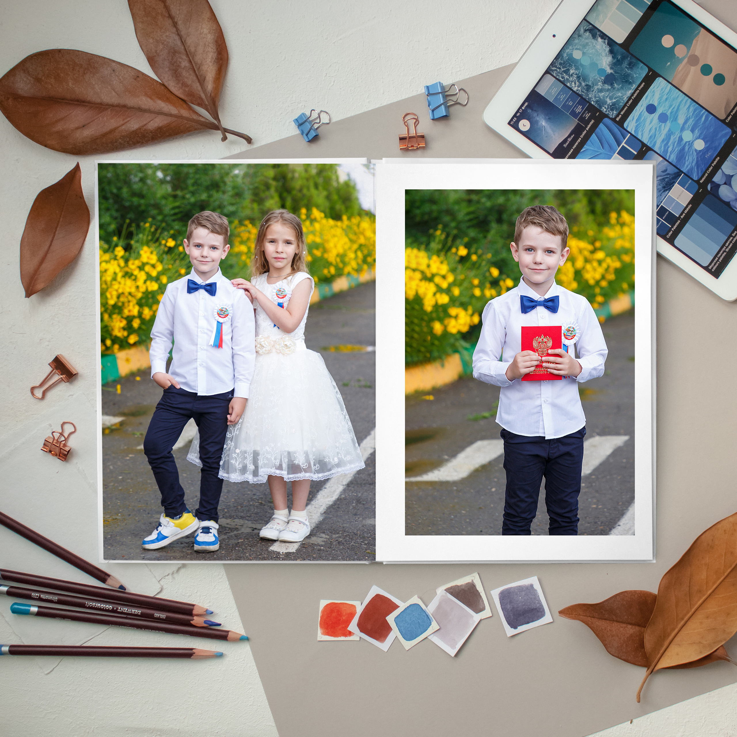 Альбом Ячейки фиолетовый. Снежана Горлова. Фотограф выпускных альбомов Краснодар, Ростов-на-Дону