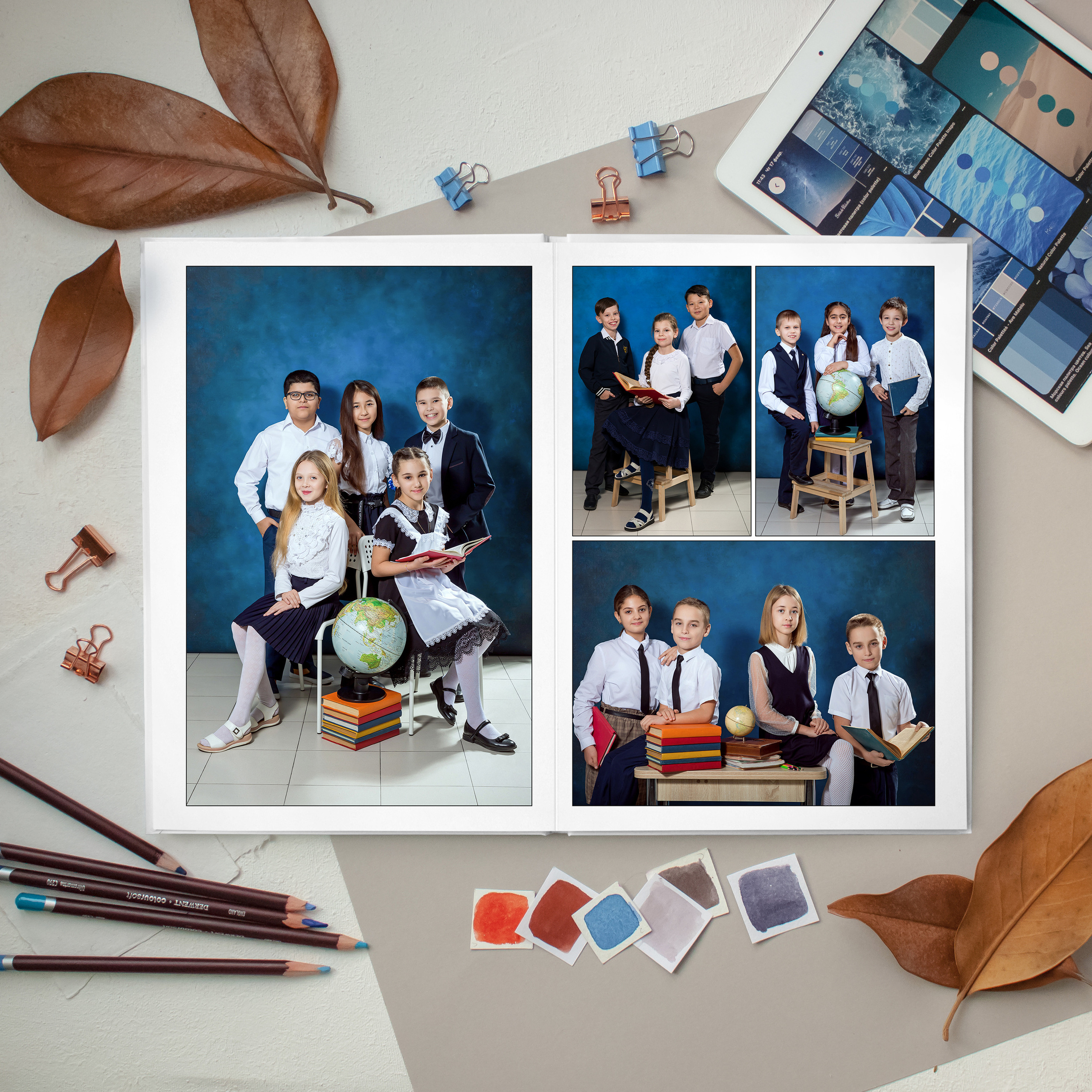 Синий. Снежана Горлова. Фотограф выпускных альбомов Краснодар, Ростов-на-Дону