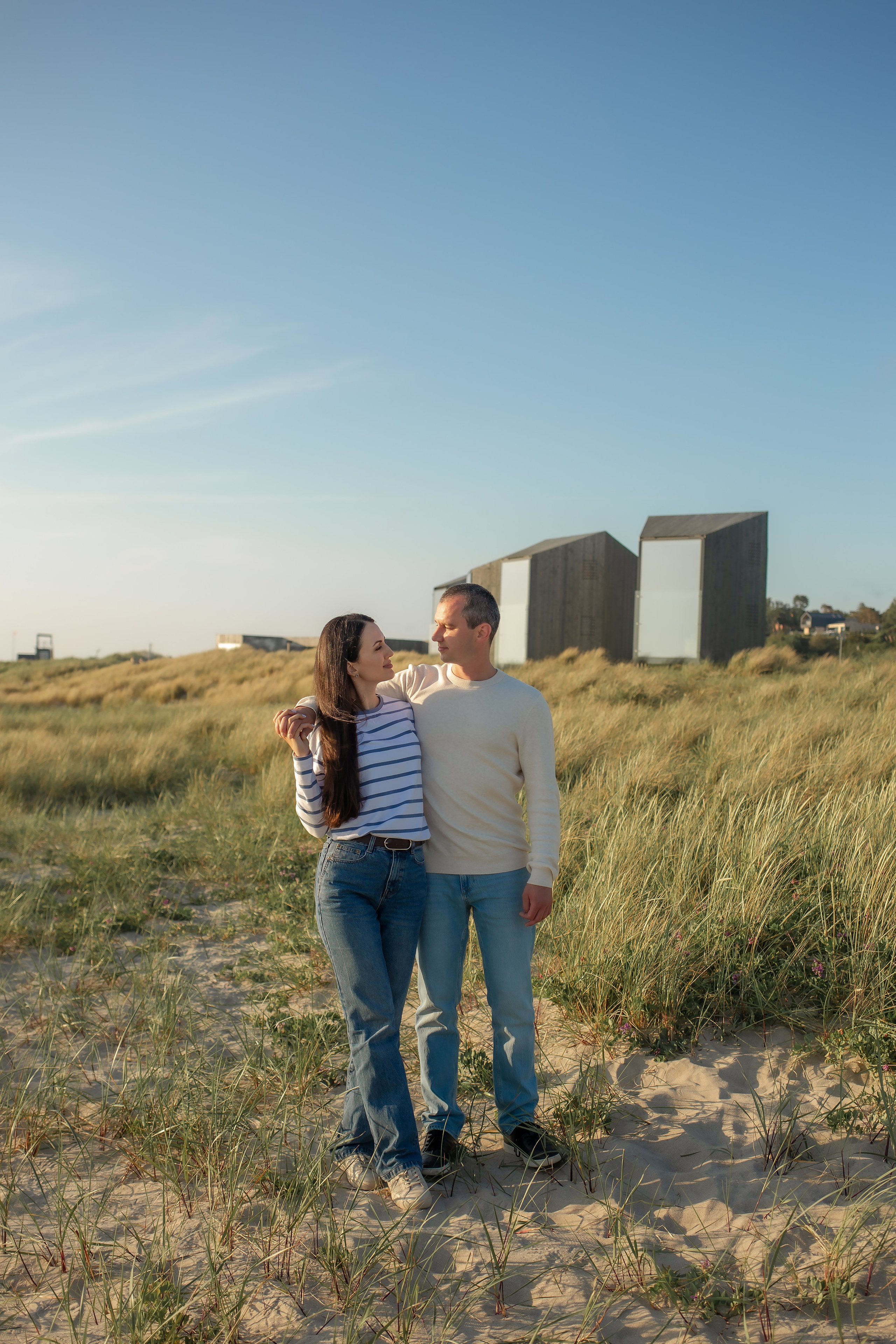 Павел и Татьяна. Закат в Янтарном. Фотограф в Калининграде Решетникова Алина
