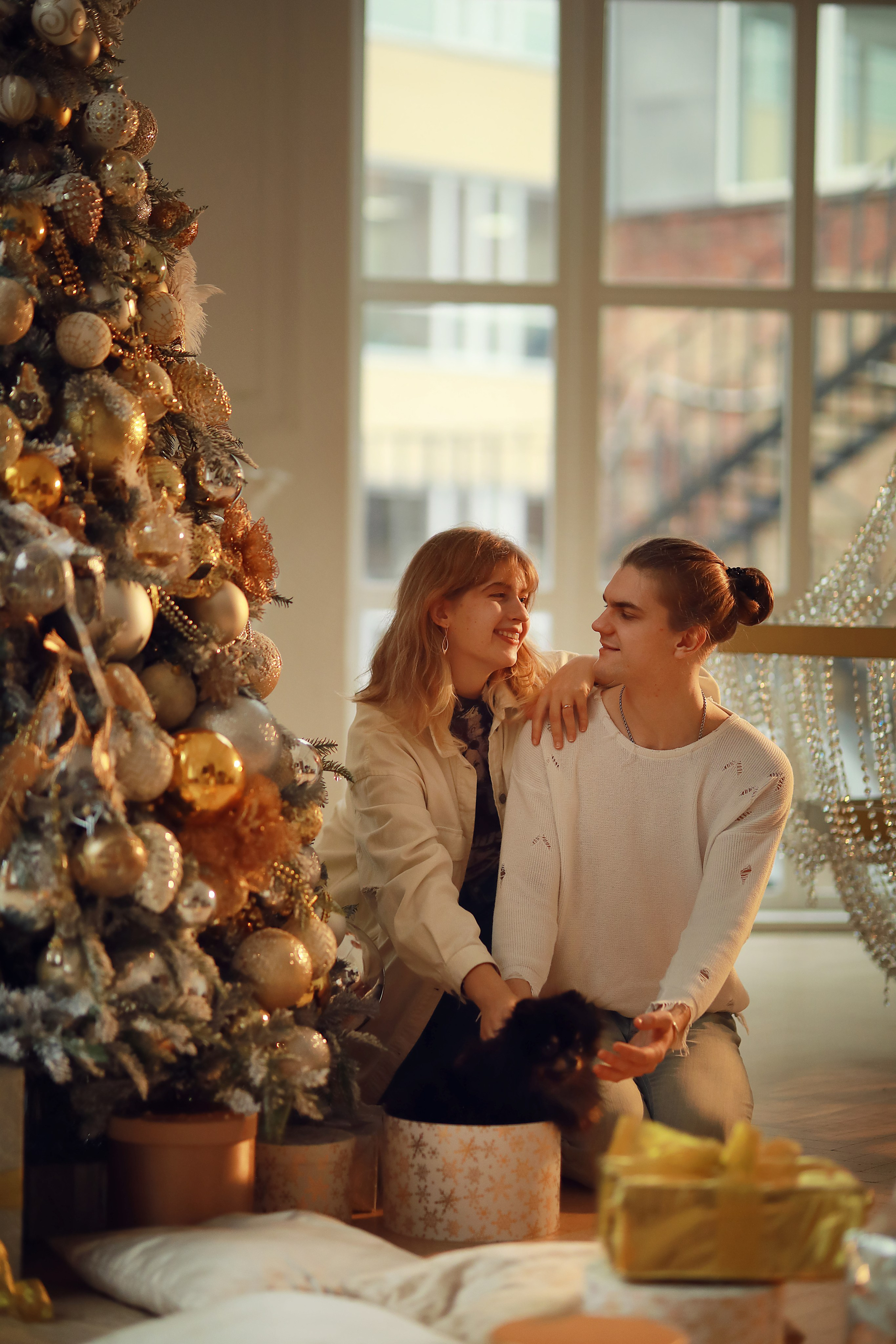 Новый год зал Ника. Фотограф Юлия Рязанова Москва семейный и детский