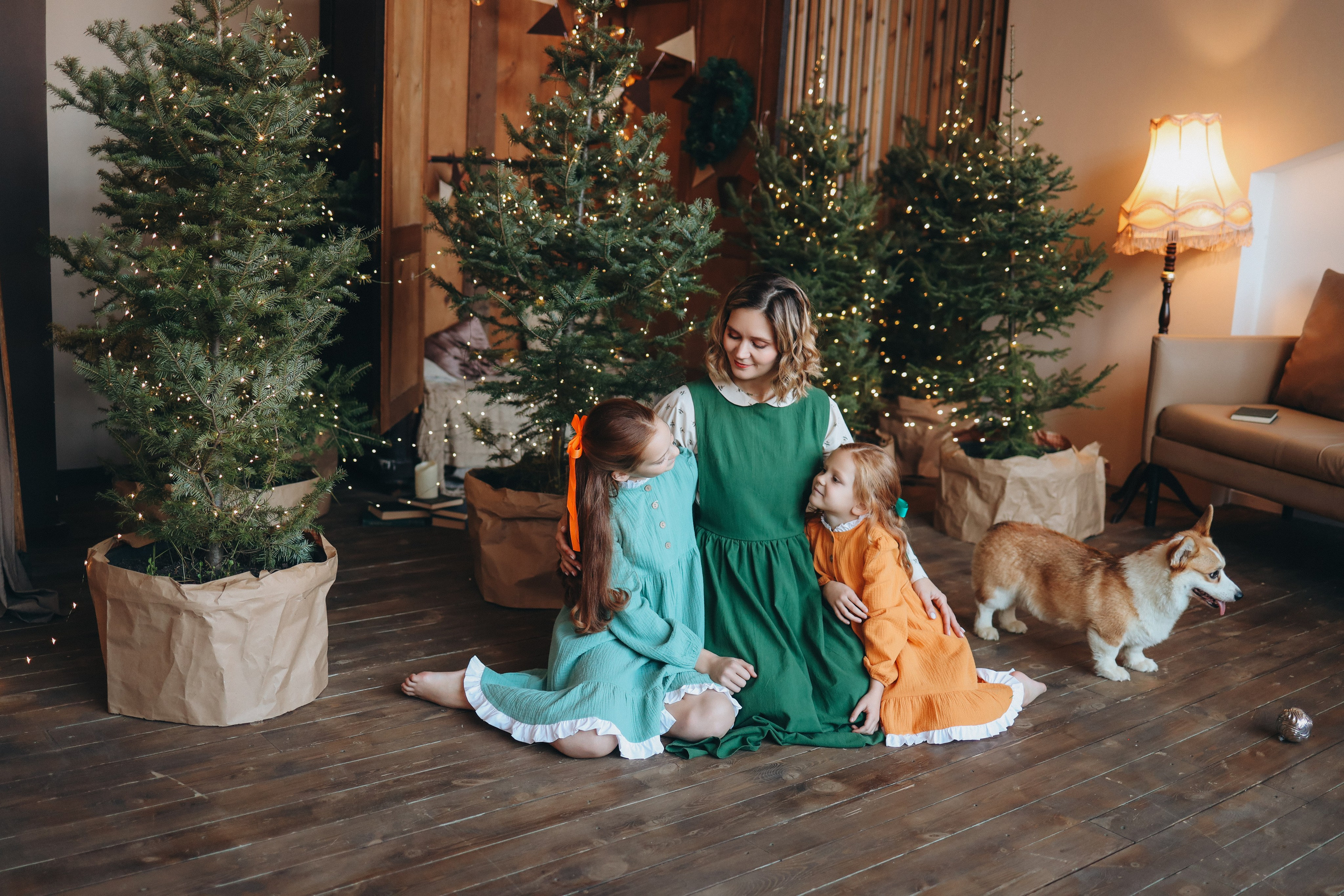 Мама и дочки в фотостудии Чувство. Marina Shakirova Photography