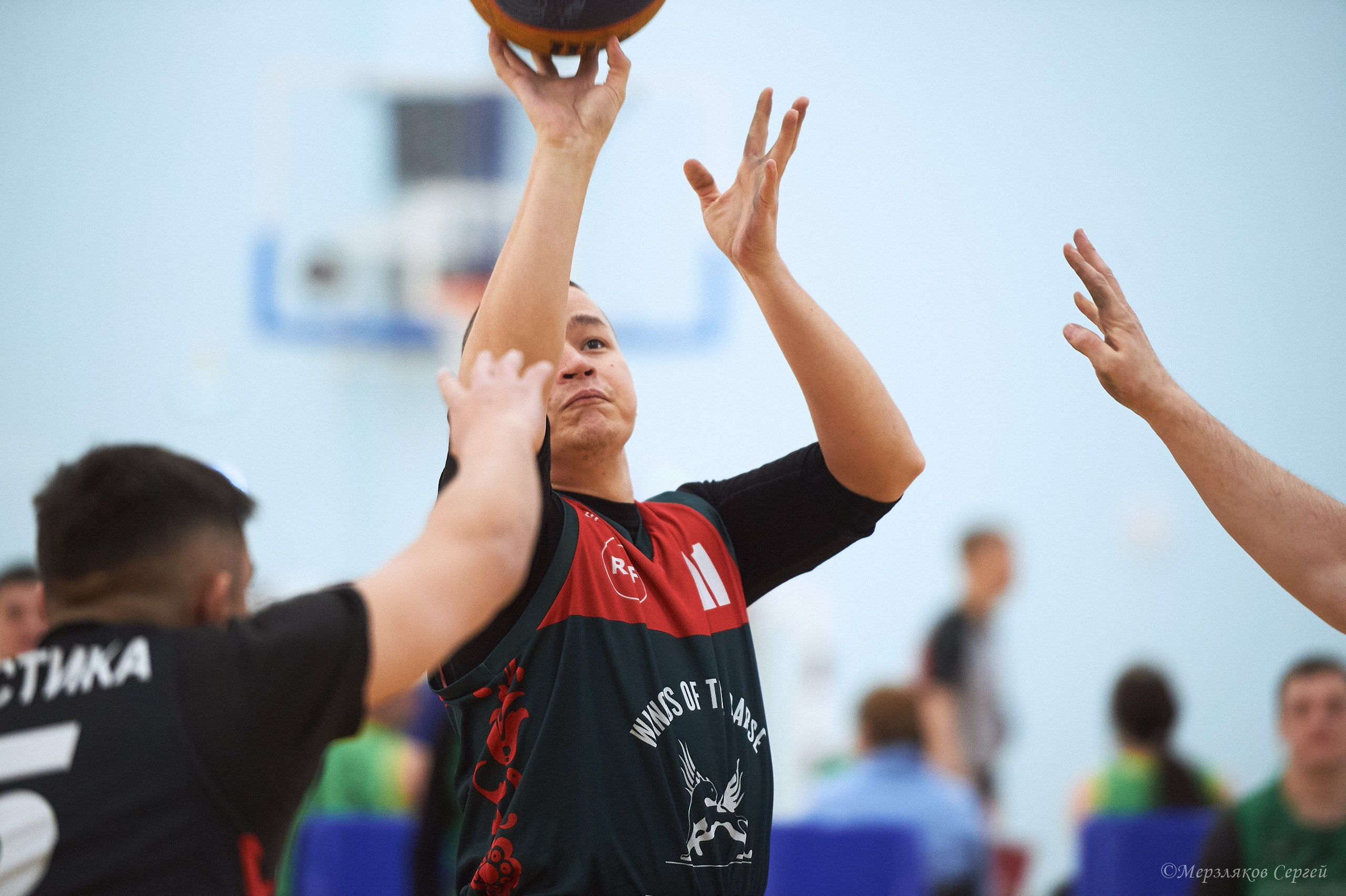 X традиционный Рождественский турнир по баскетболу на колясках. Ижевск. Спортивный репортажный фотограф в Ижевске Сергей Мерзляков