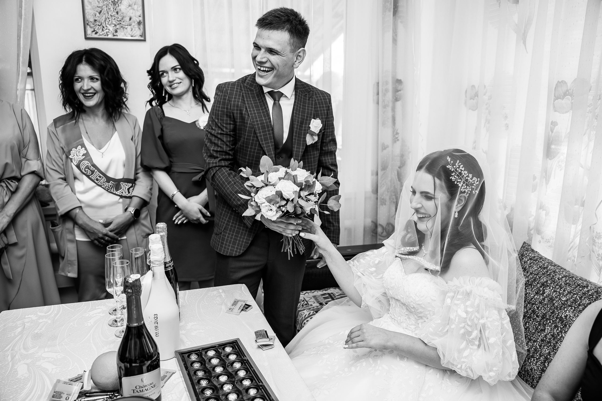 Кубанский выкуп ч/б. Фотограф Ирина Левшина